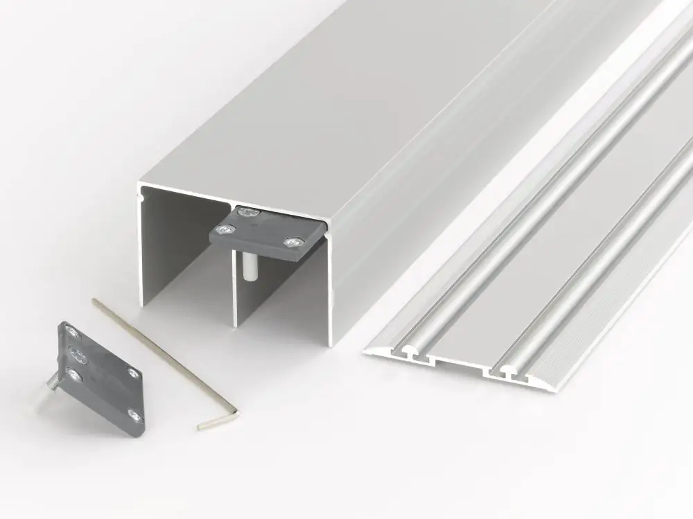 Selbsteinzug-Bausatz Rapid Kunststoff grau