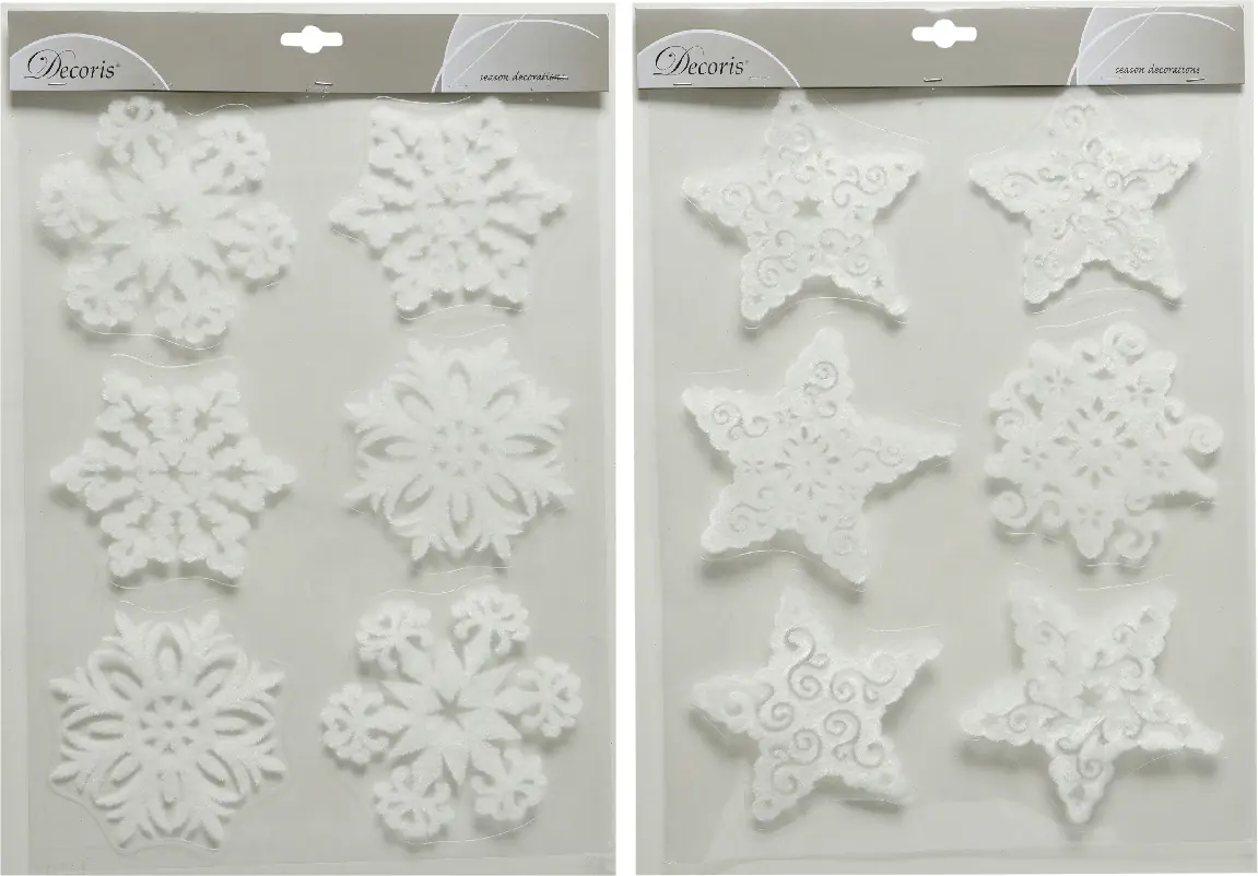 Kaemingk Fensterdeko Schnee