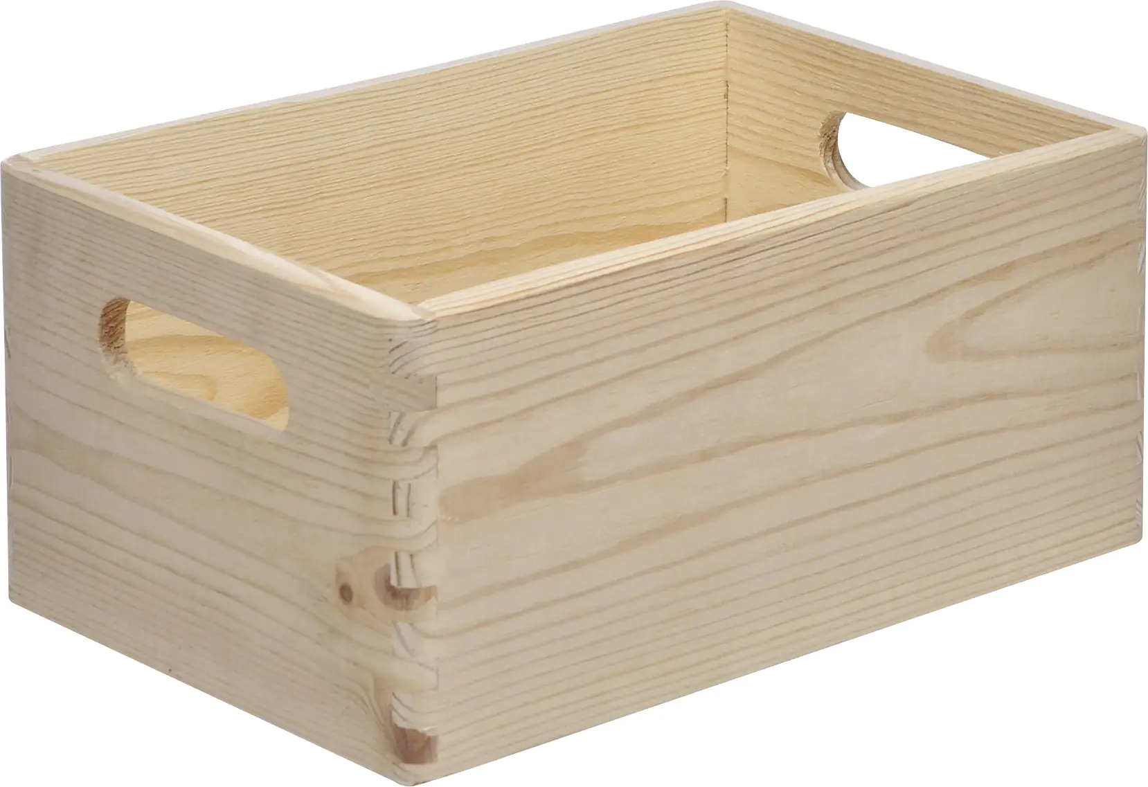 Stapelbox Holz Gr. S 30 x 20 x 13,5 cm (L x B x H) Stapelbox Holz Gr. S 30 x 20 x 13,5 cm (L x B x H)
