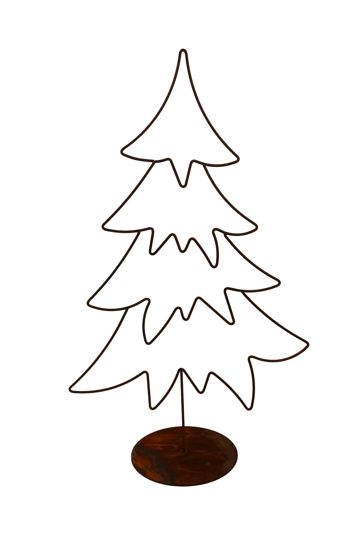 Badeko Baum Berchtesgaden 91 x 56 x 25 cm rostbraun