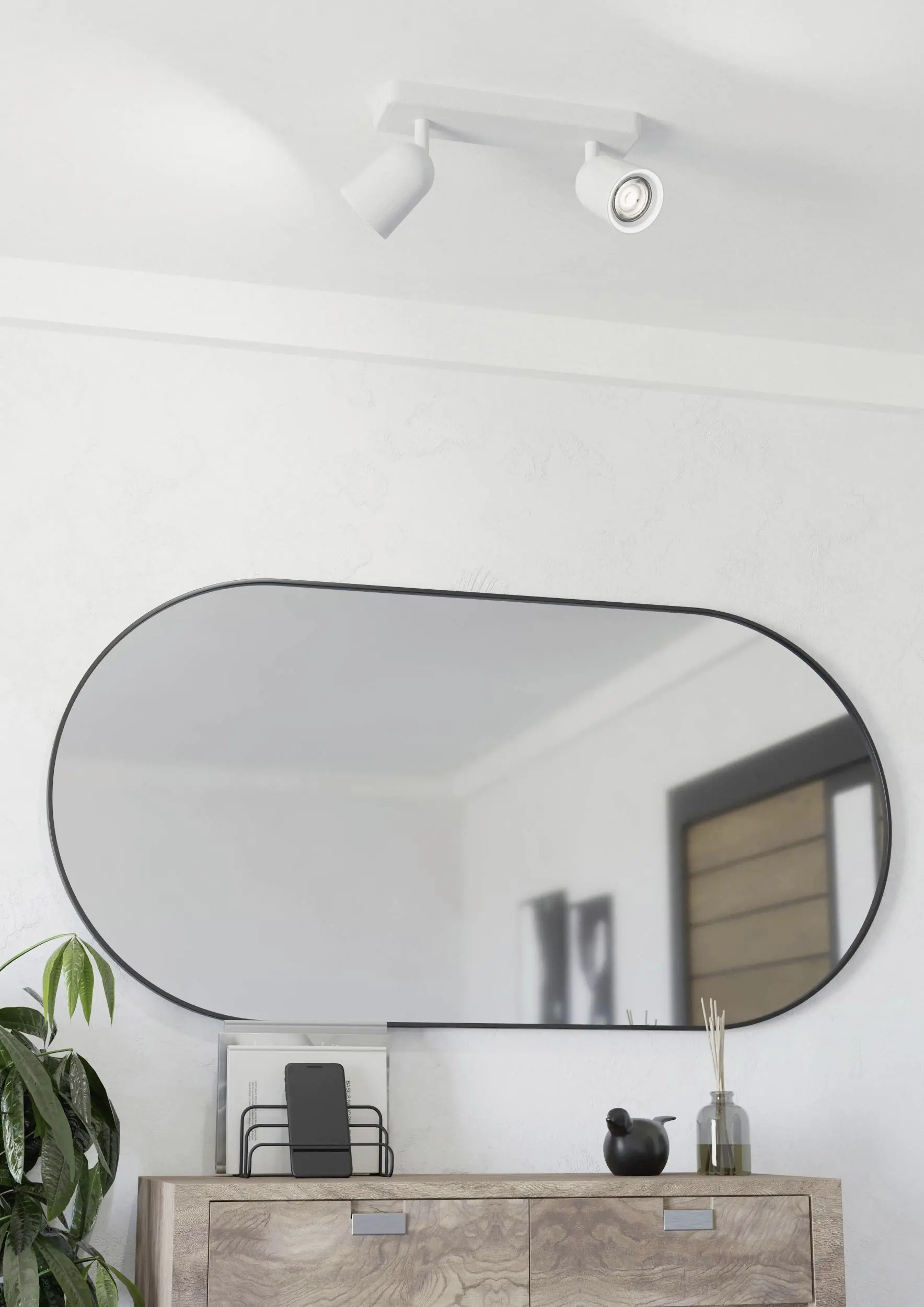 Eglo Leuchten 2er Spot Camaldoli weiß 30 x 12 cm