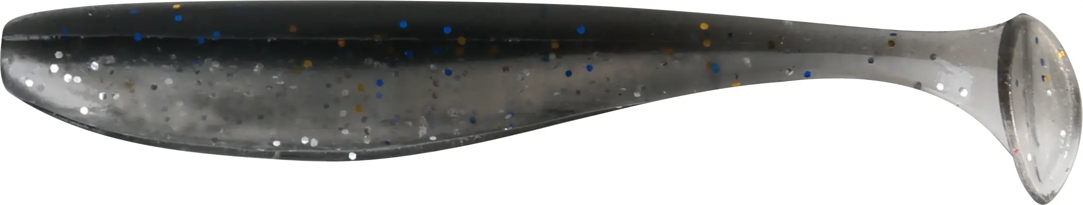 Paladin Colorado Shad 7,5 cm black beauty glitter 12 Stück