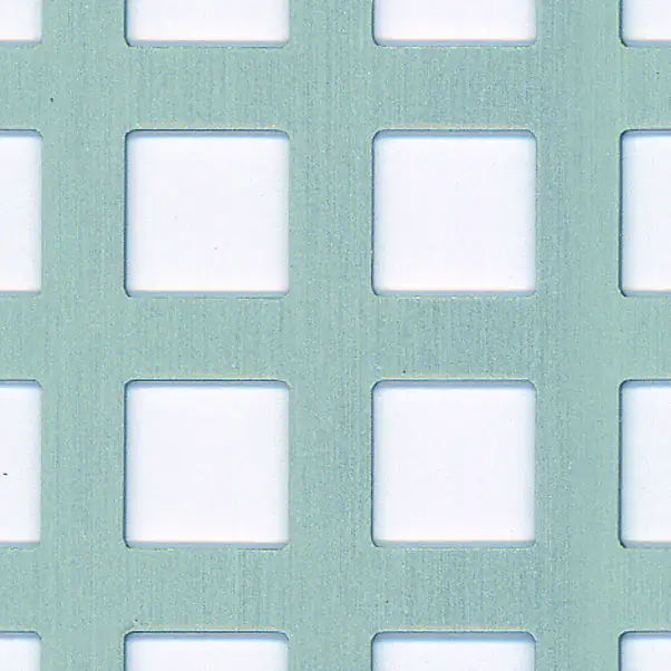 Alberts Lochblech Aluminium eloxiert 600 x 0,8 x 1000 mm quadratische Lochung
