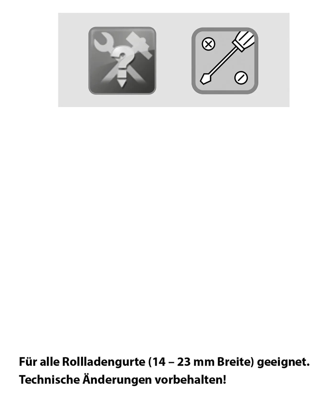 Schellenberg Gurtführung Standard System Mini / Maxi rund weiß