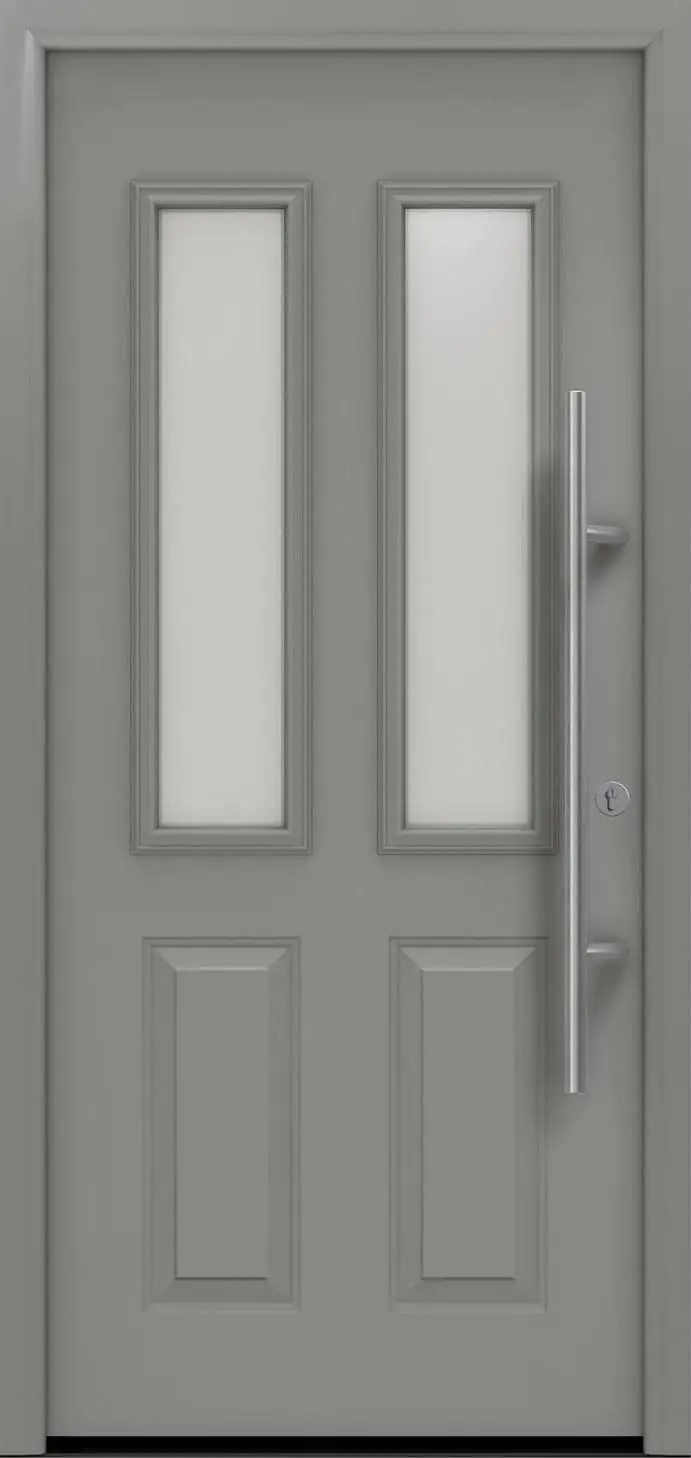 EcoStar Haustür ISOPRO Secur IPS 410S RC2 graualuminium 110 x 210 cm EcoStar Haustür ISOPRO Secur IPS 410S RC2 graualuminium 110 x 210 cm