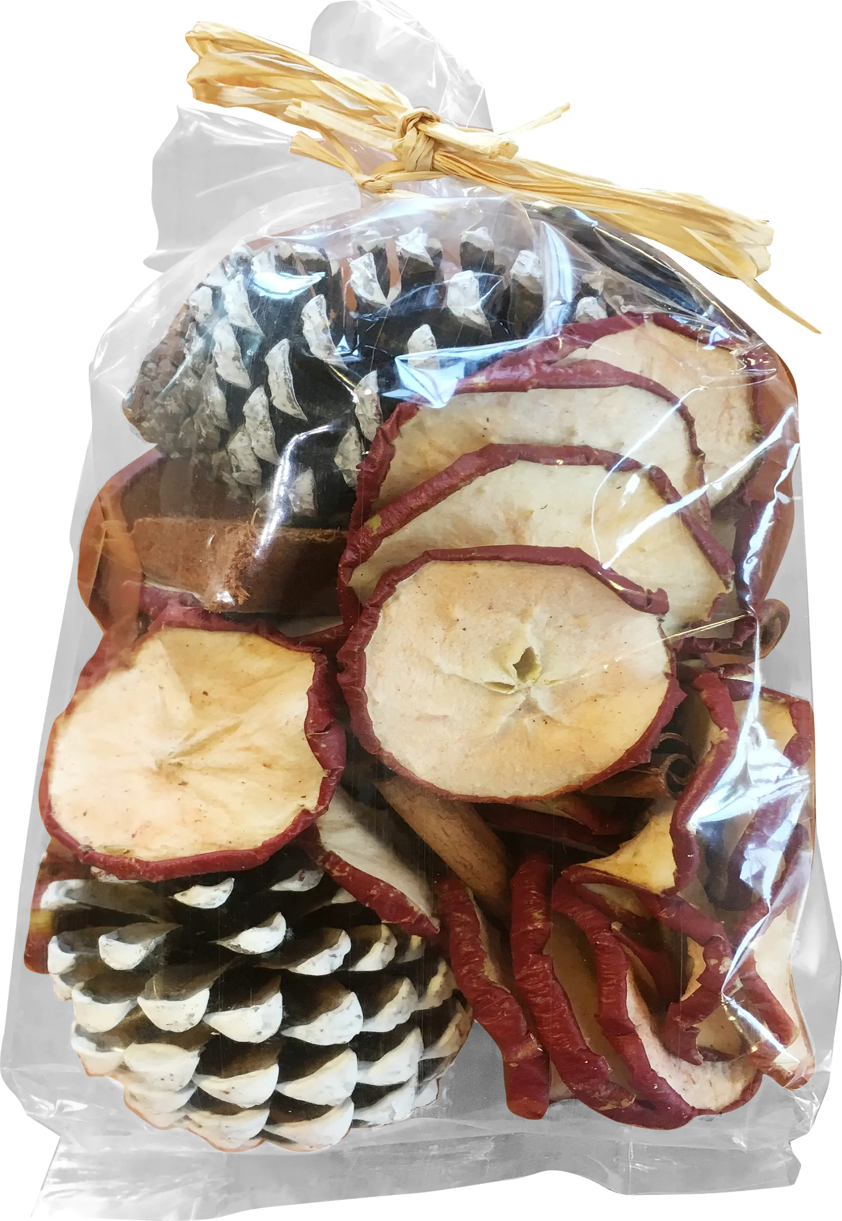 Star Home Decor Apfelscheiben und Zapfen Dekomix 150 Gramm