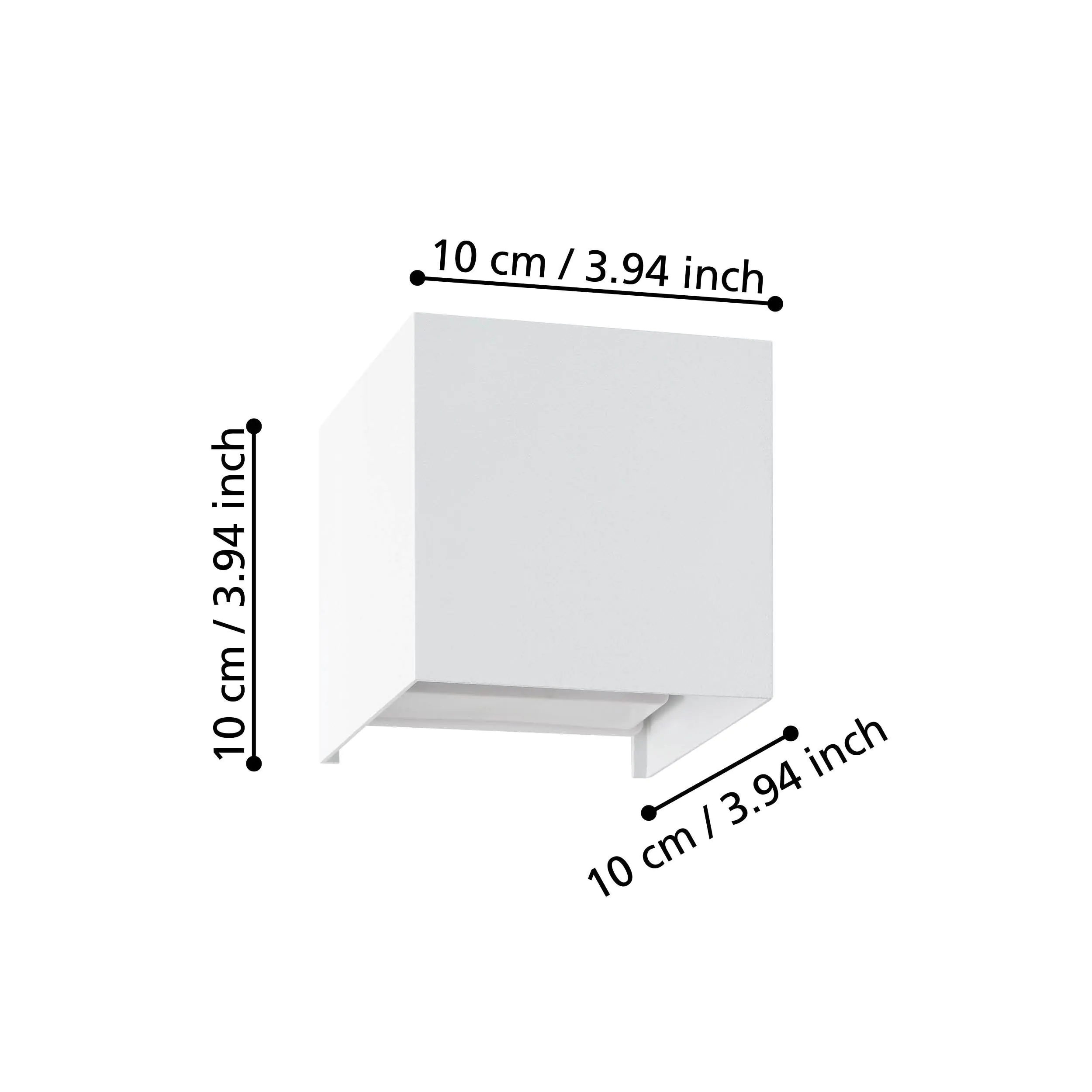 Eglo LED Wandleuchte Va lmonte 3W, 400 lm, 3000K, weiß Eglo LED Wandleuchte Va lmonte 3W, 400 lm, 3000K, weiß