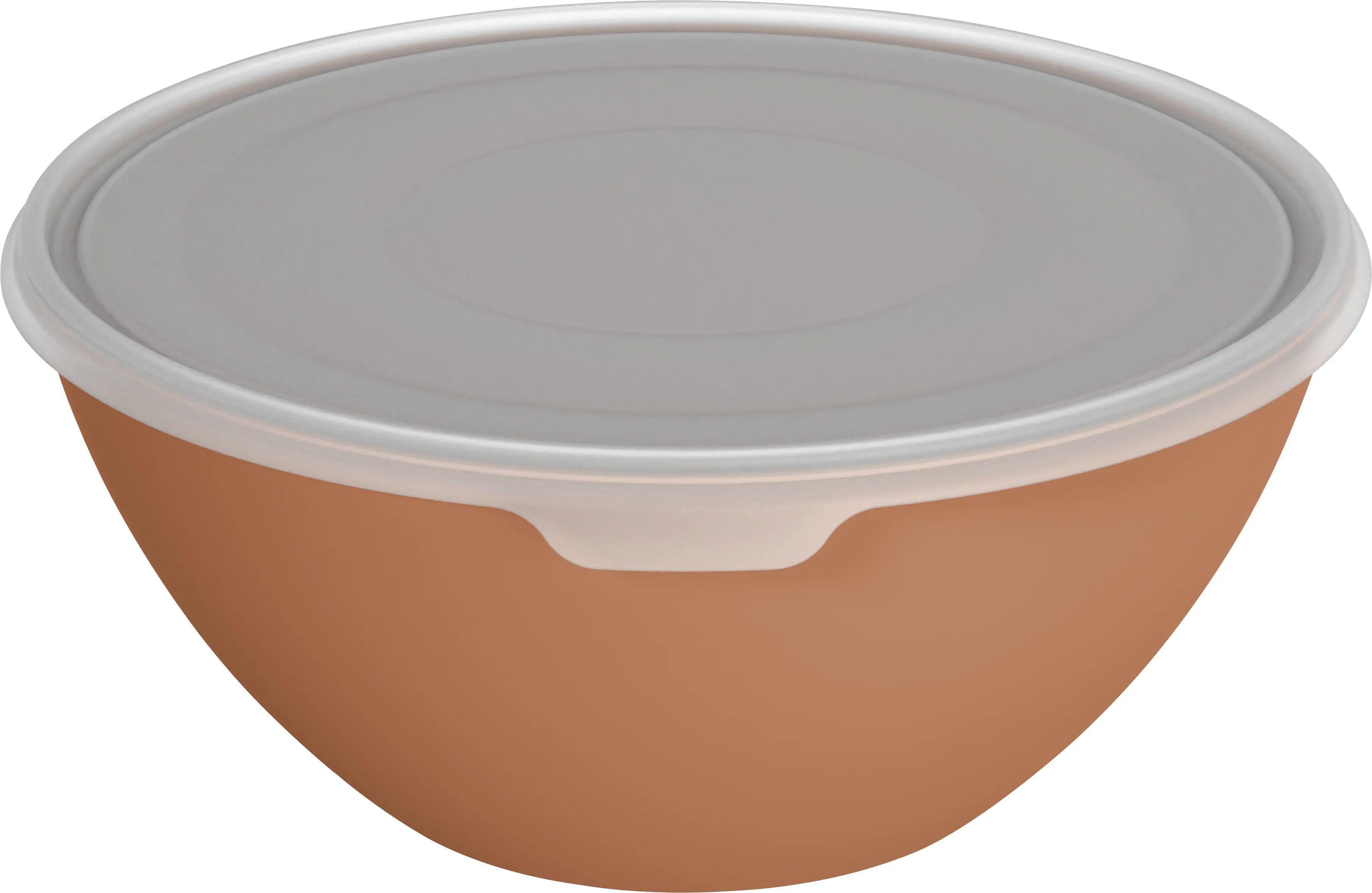 Rotho Schüssel + Deckel Caruba 8 L coral clay