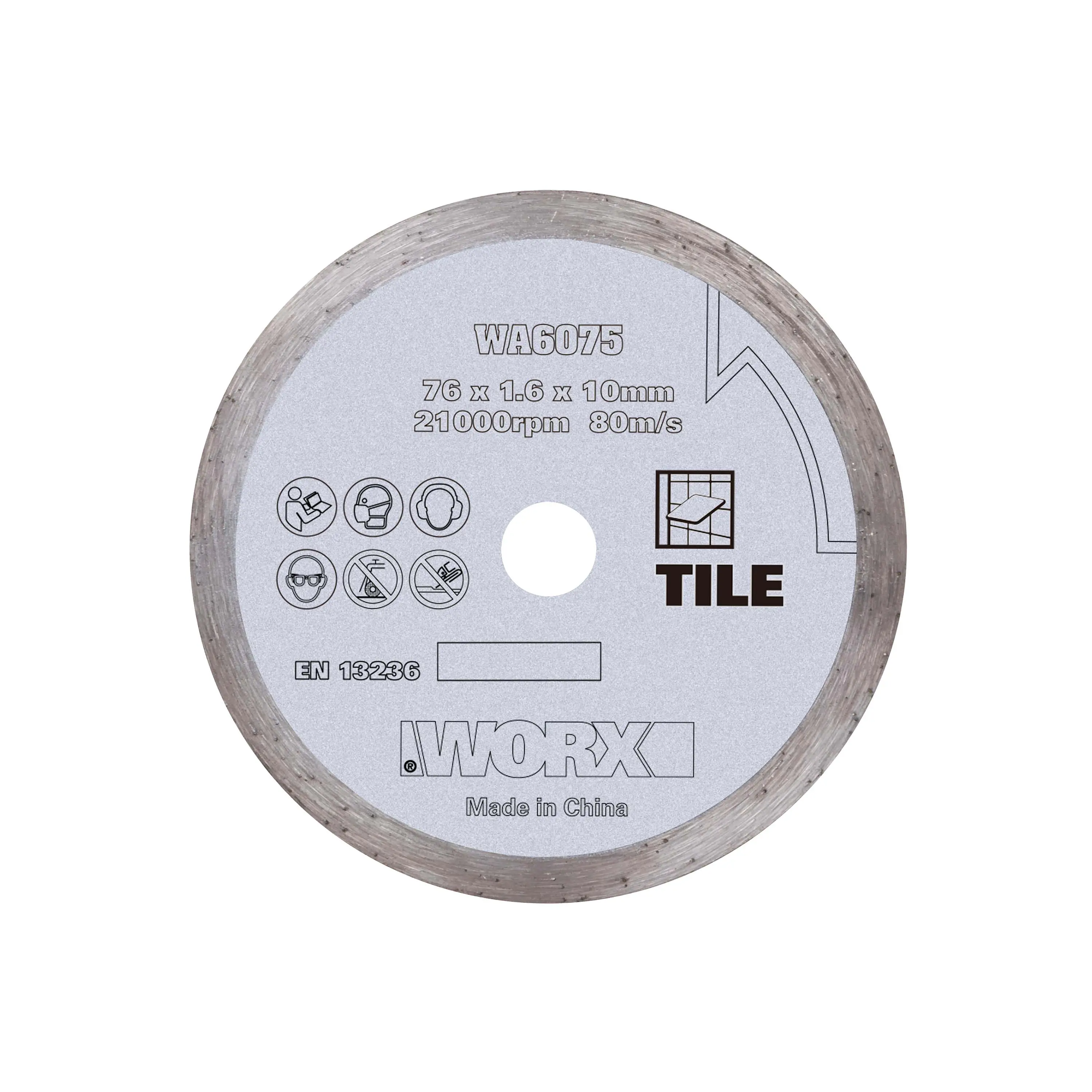 Worx Diamanttrennscheibe WA6075 76 mm