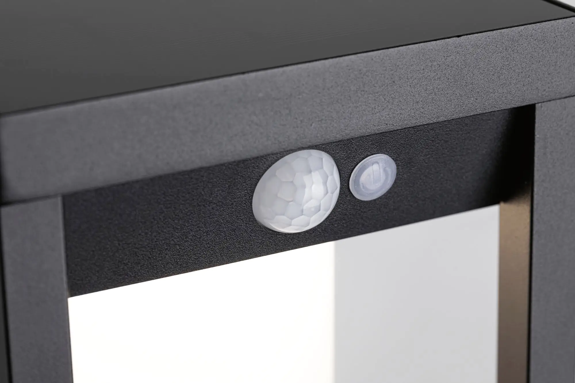 Paulmann LED Solarleuchte Marisol schwarz 27 x 15 cm mit Bewegungsmelder