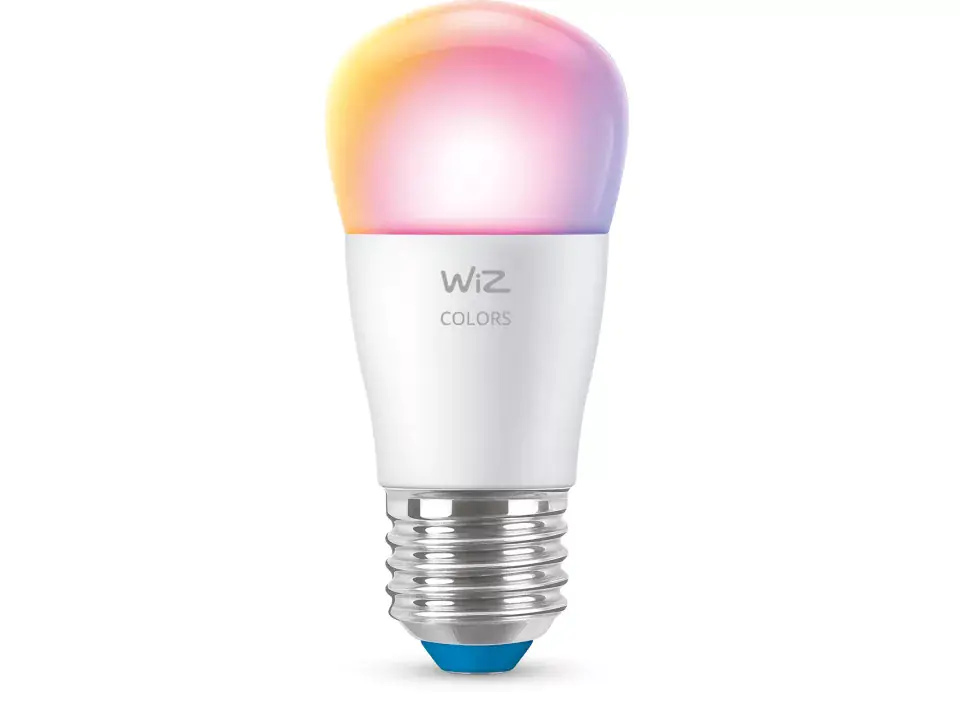 WIZ LED-Leuchtmittel Tropfenform P45 E27 4,9W warmweiß bis kaltweiß smart RGB