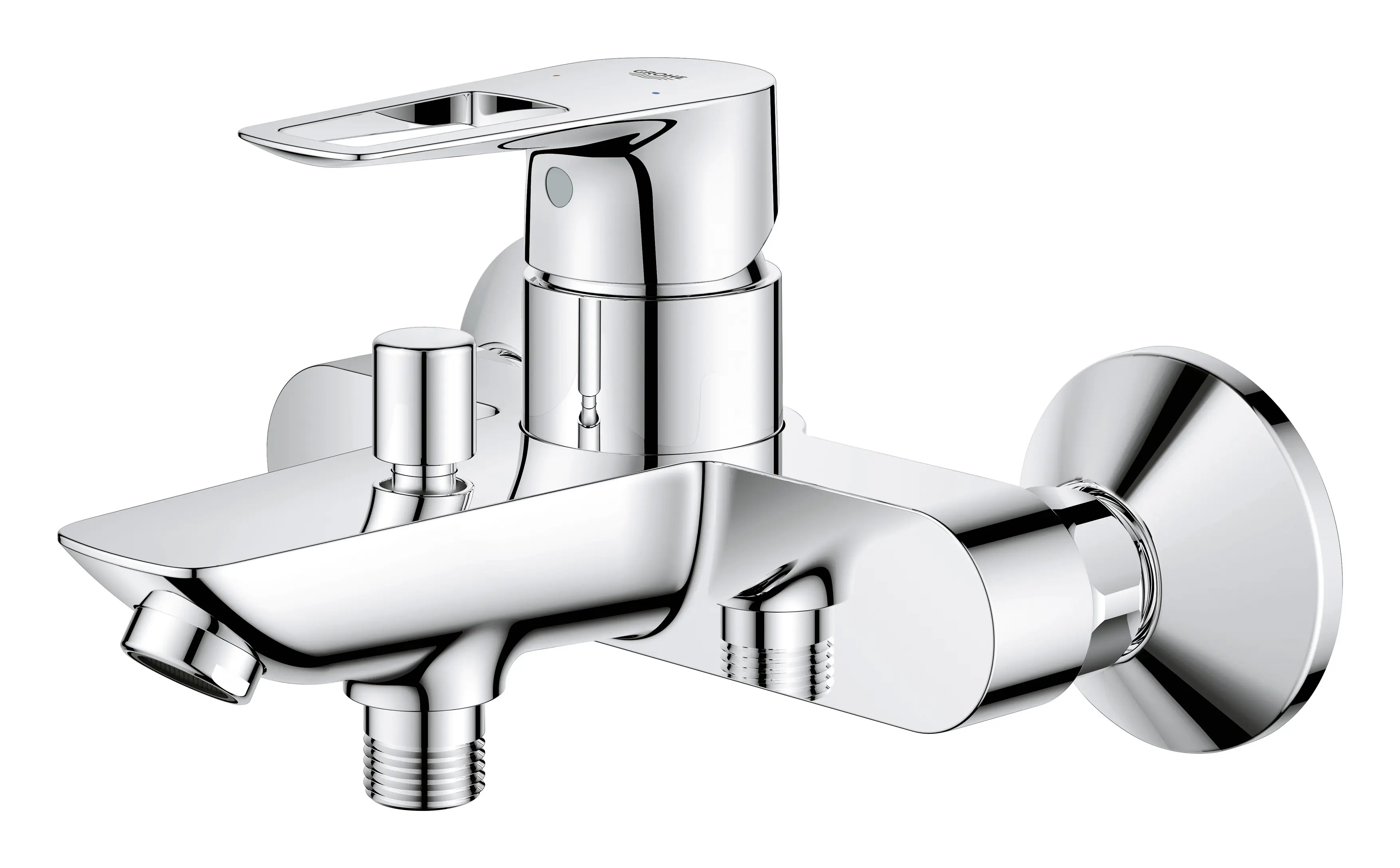 Grohe Start Loop Einhand-Wannenbatterie, 1/2", chrom, mit langlebiger Oberfläche Grohe Start Loop Einhand-Wannenbatterie, 1/2", chrom, mit langlebiger Oberfläche