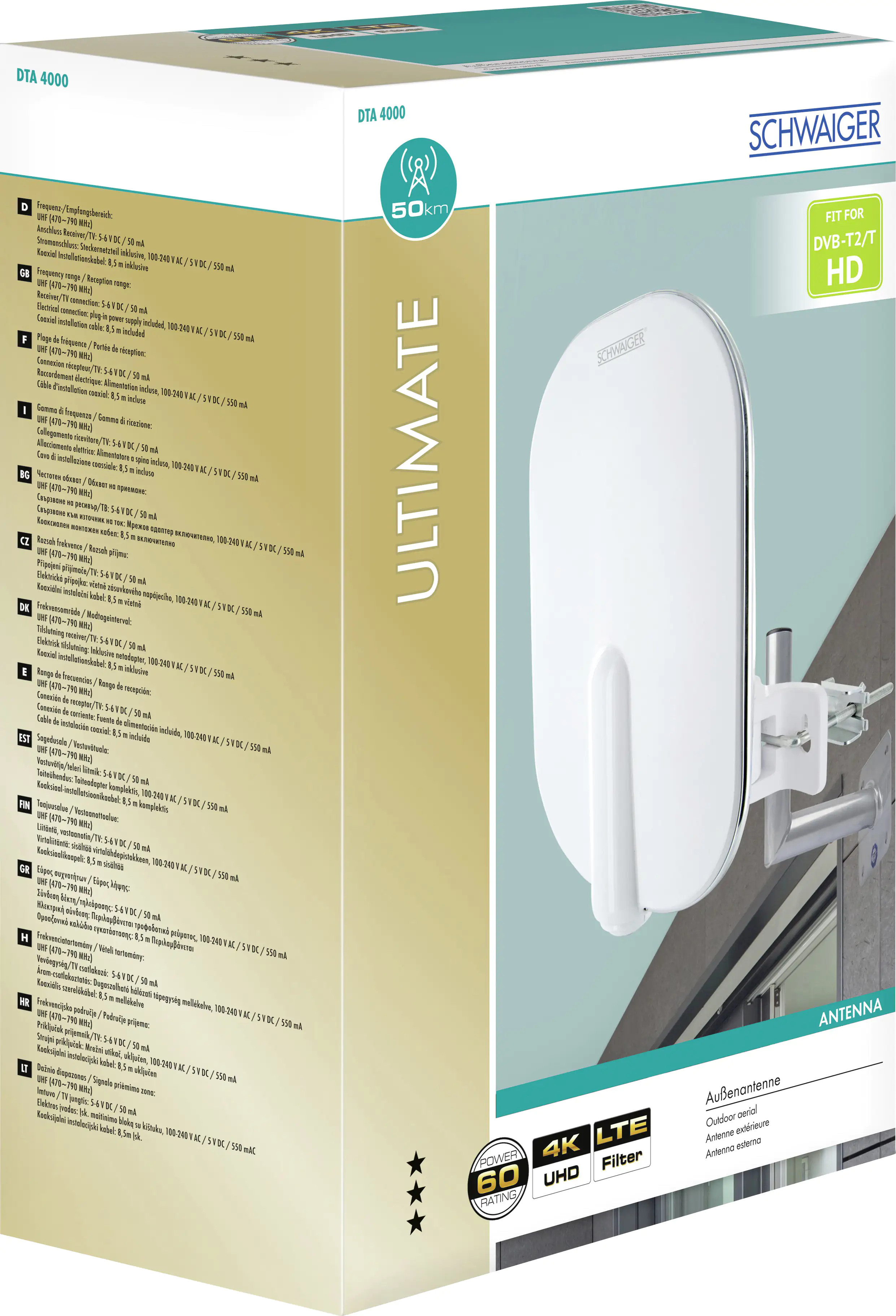 4004005023053_2788616 Schwaiger DVB-T2 Außenantenne Terrestrial