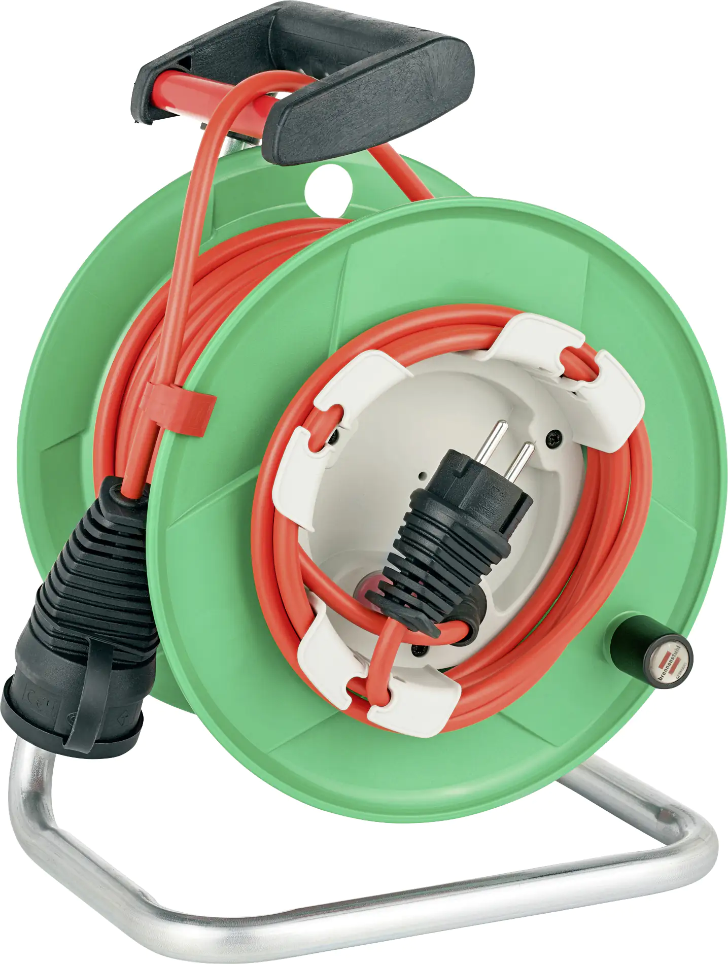 Brennenstuhl Garten-Kabeltrommel Außen 23+2m H05VV-F3G1.5, rot