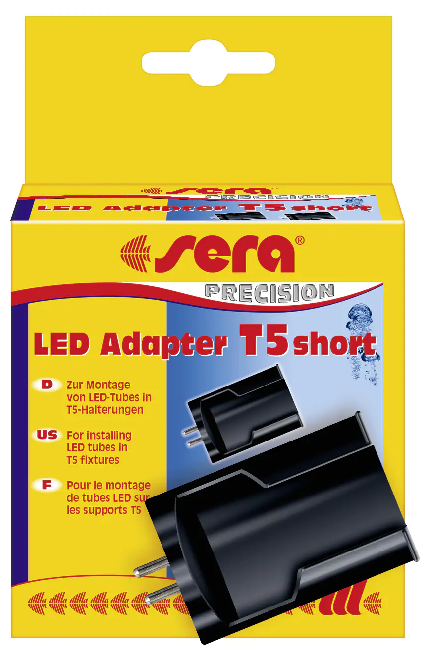 Sera Aquarium-Beleuchtung LED Adapter T5 short - 2 Stück Sera Aquarium-Beleuchtung LED Adapter T5 short - 2 Stück