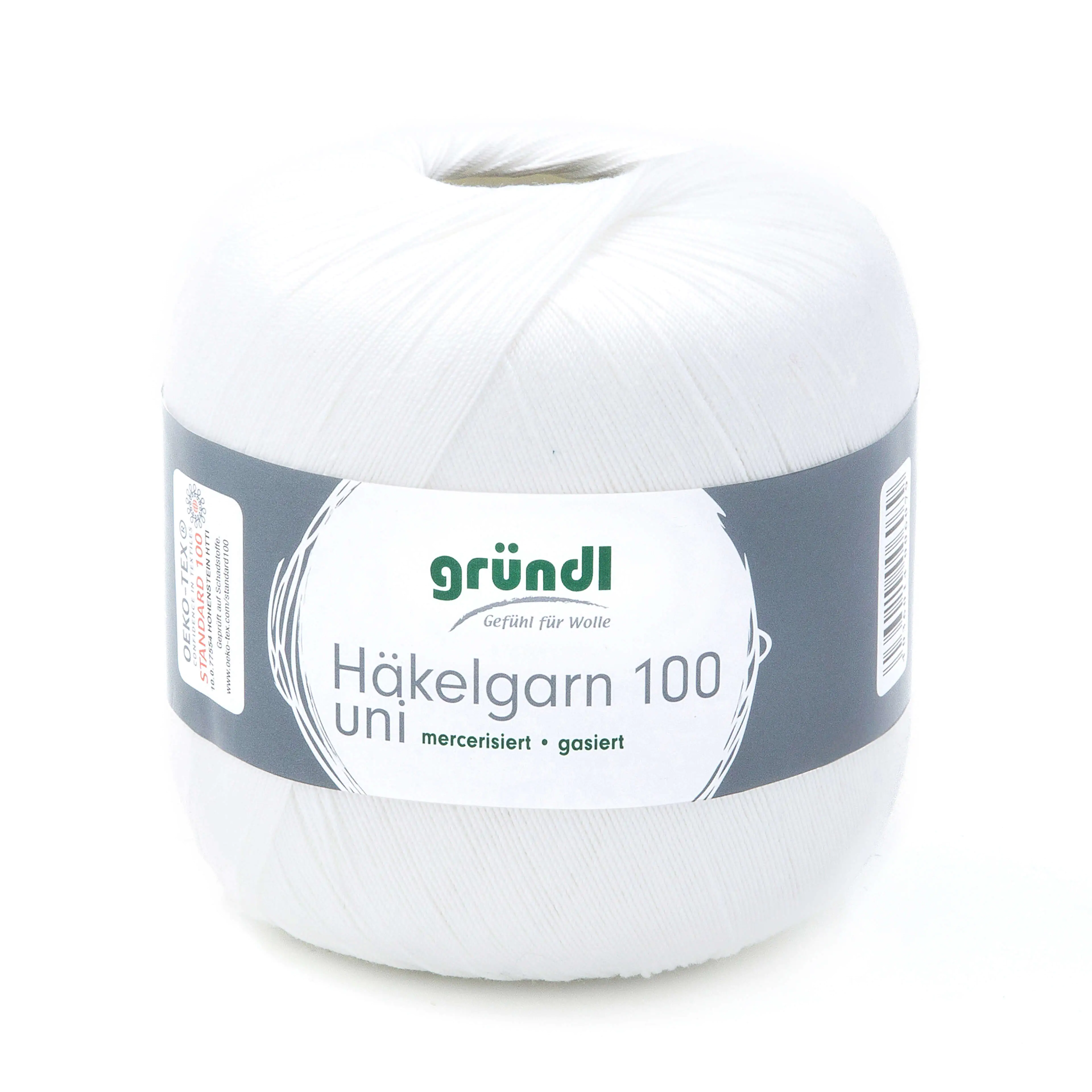 Gründl Häkelgarn 100 g weiß