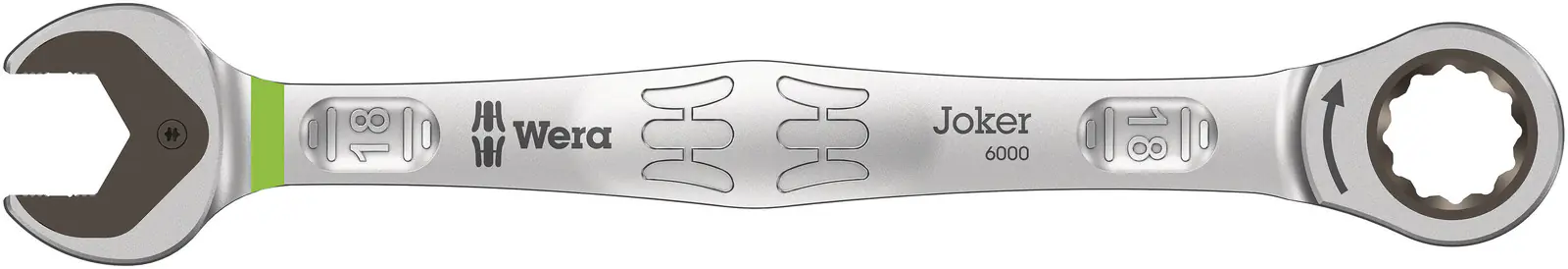 Wera Ring-Ratschen-Maulschlüssel 6000 Joker 18 mm
