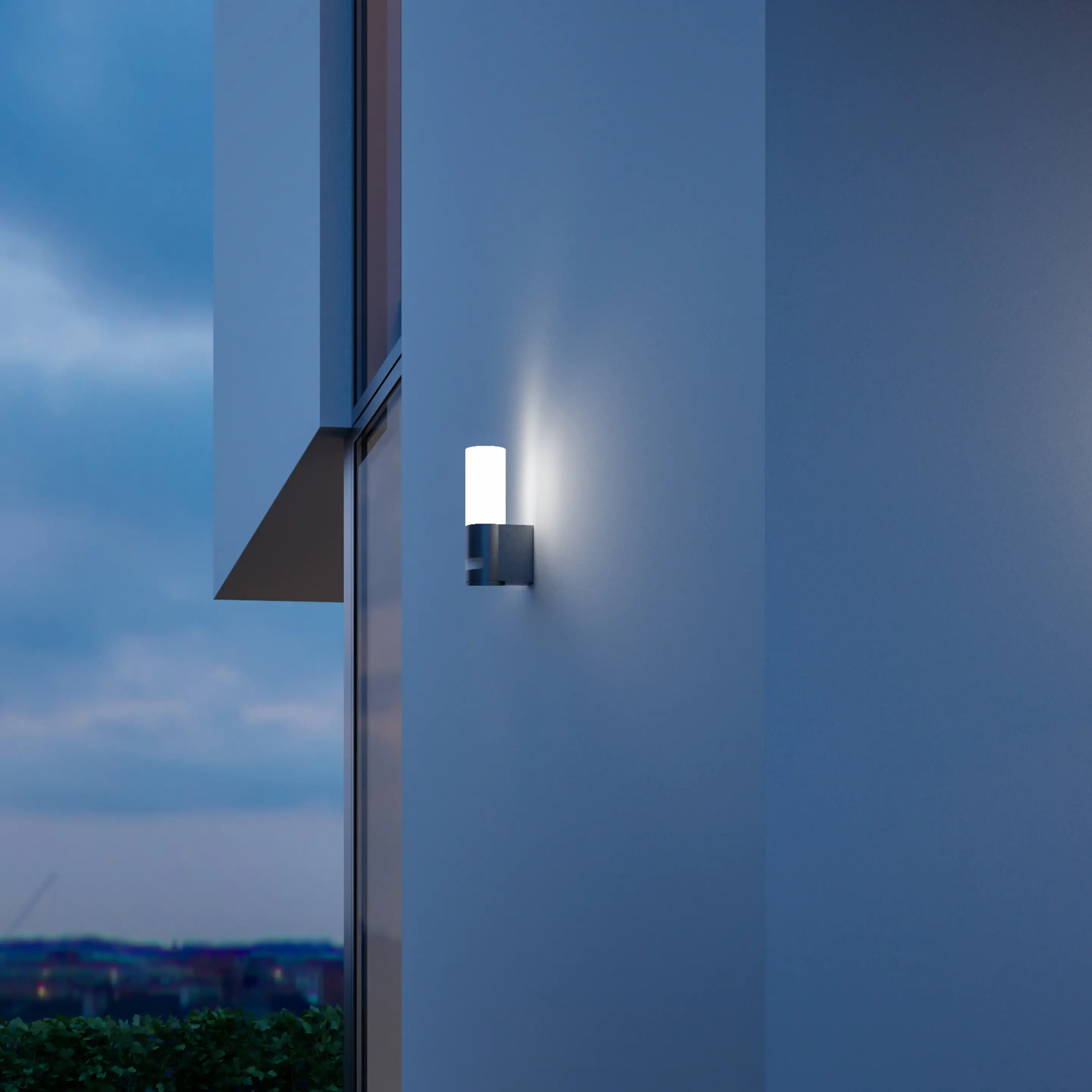 Steinel Außenleuchte L 605 S mit Bewegungsmelder