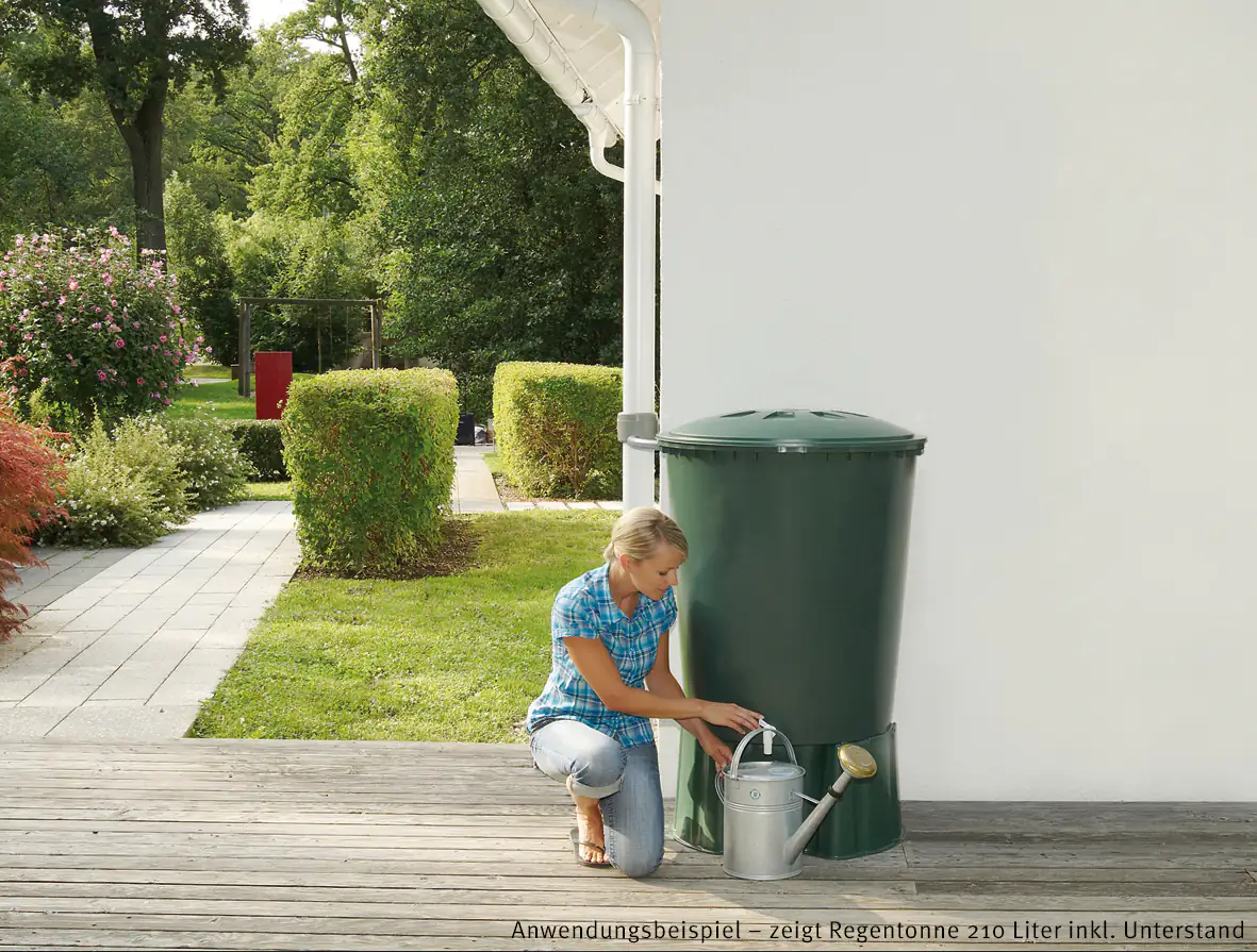 Garantia Unterstand für Regentonnen für 310 l rund