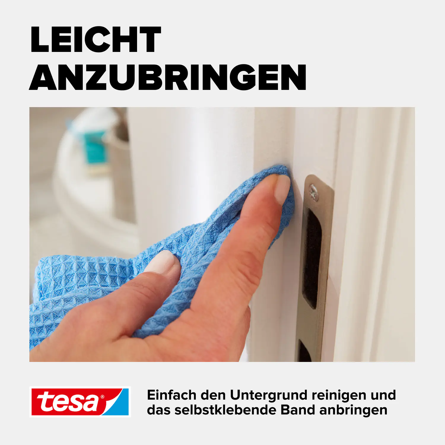 tesa Insulation Schaumstoff Fensterdichtung 6 m, weiß