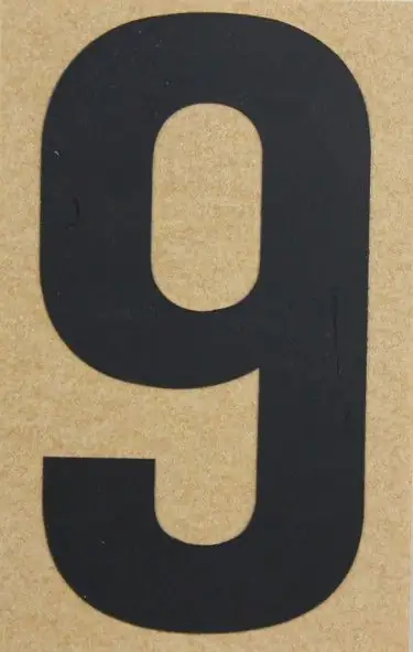 Conacord Klebezahl 55 x 50 mm