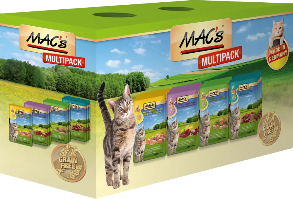 Macs Cat Mischpack ohne Fisch 12 x 100 g