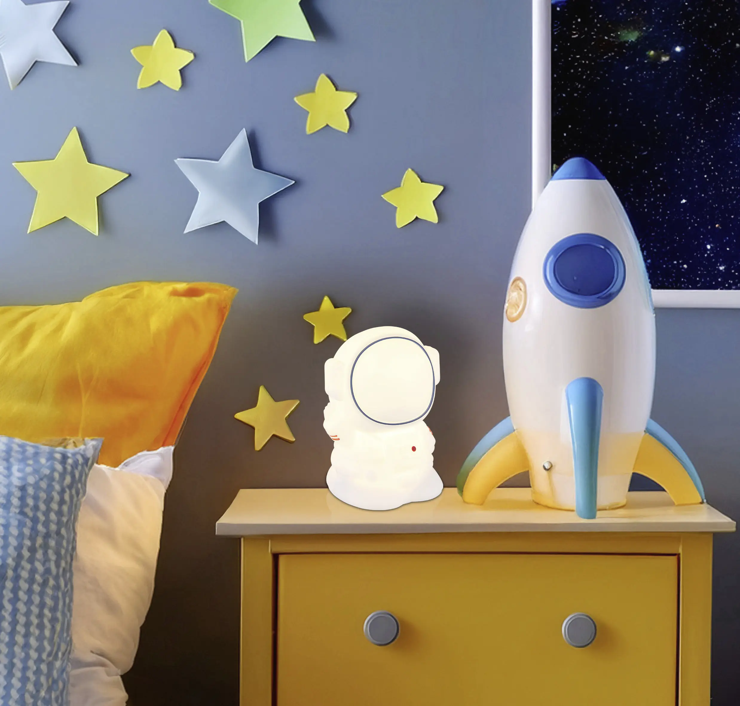 Globo Akku Tischleuchte Astro 1,5W RGBW weiß Kunststoff