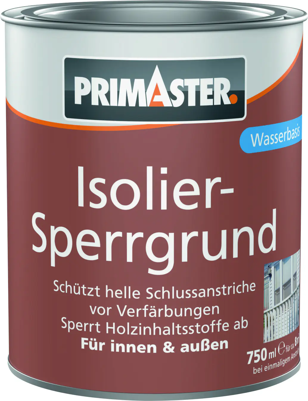 Primaster Isoliersperrgrund 750 ml weiß