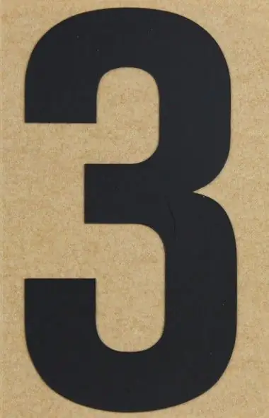 Conacord Klebezahl 55 x 50 mm