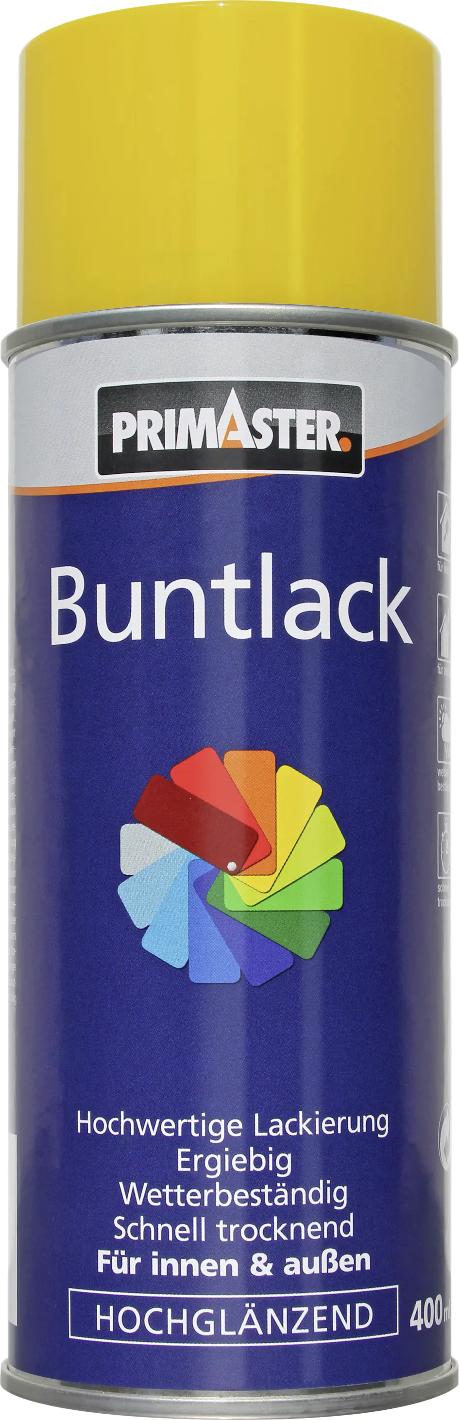 Primaster Lackspray 400 ml rapsgelb hochglänzend
