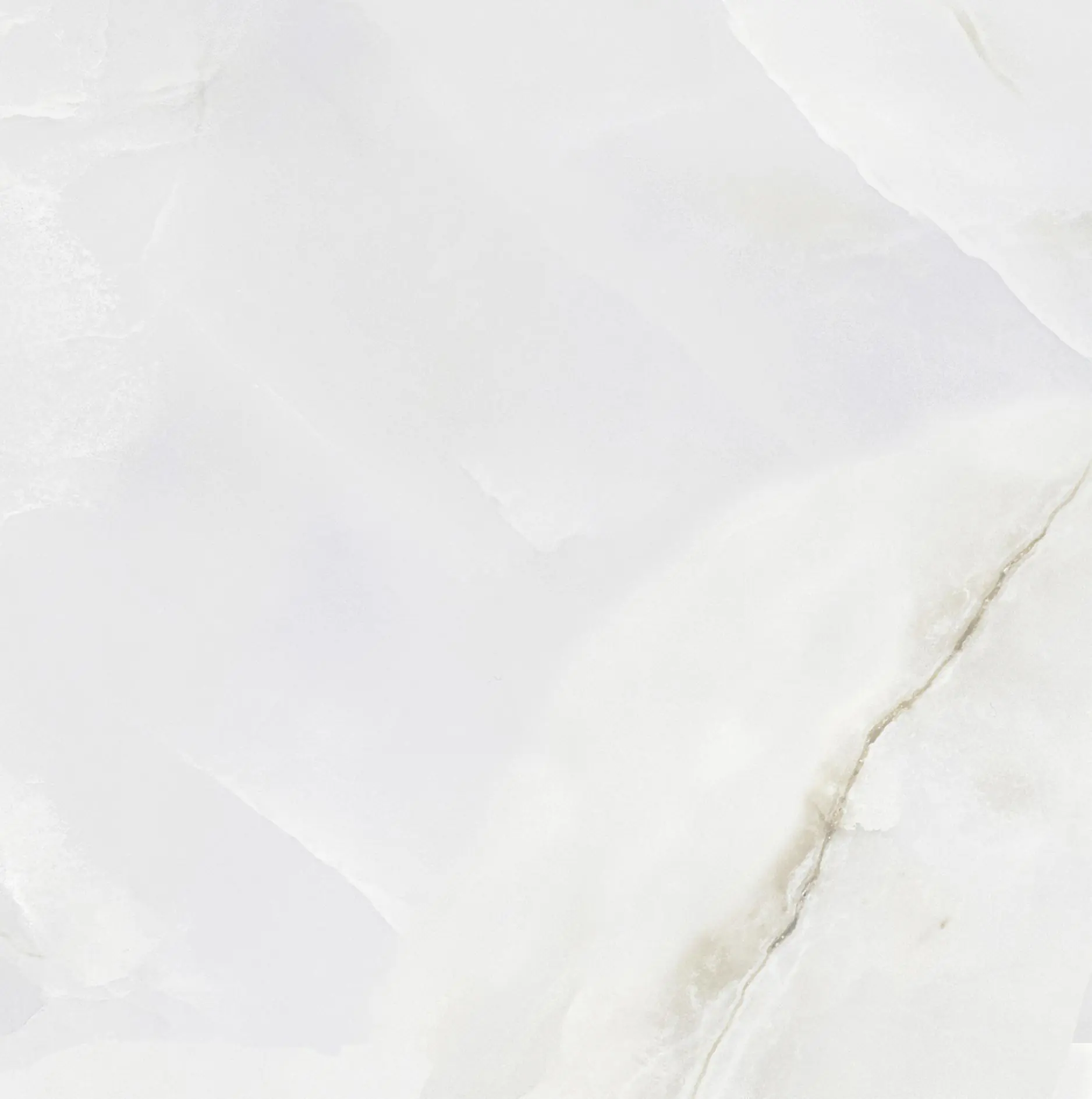 Bodenfliese Feinsteinzeug Bianco Christal 60 x 60 cm weiß