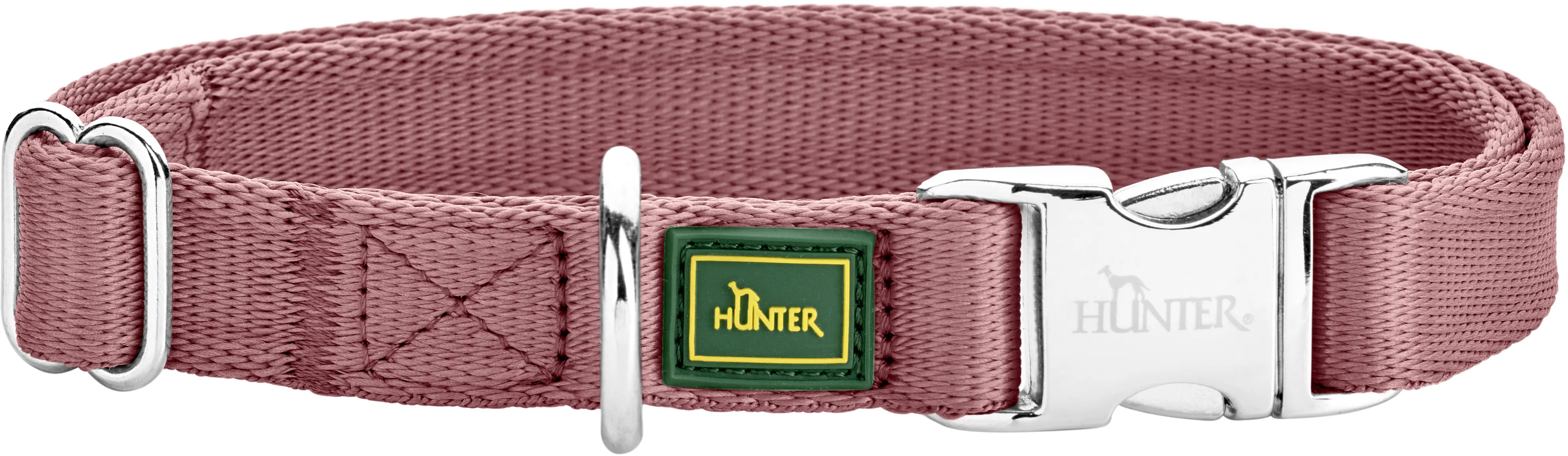 Hunter Hundehalsband Inari Alu-Strong M pastellrot