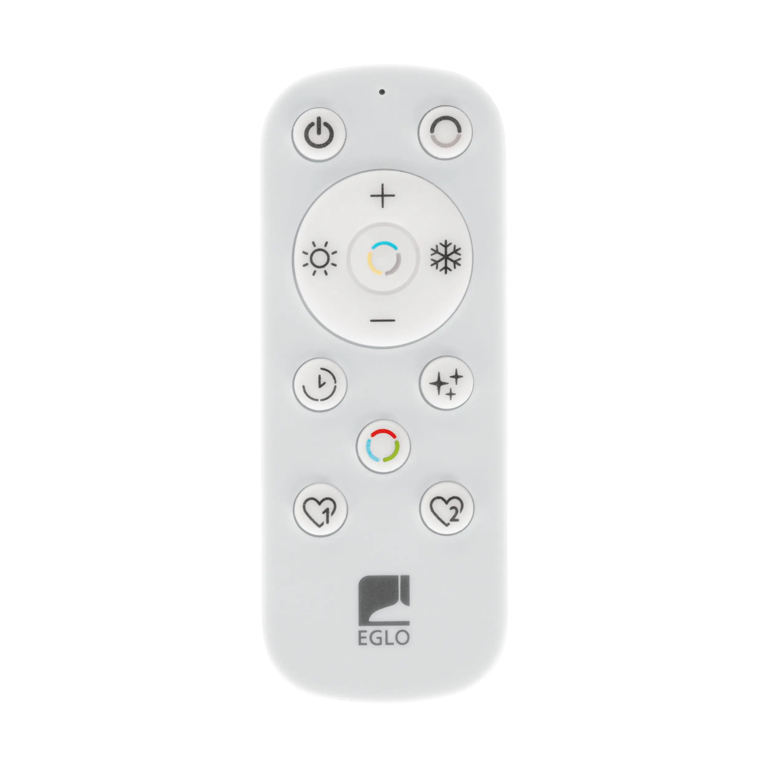 Eglo LED Deckenleuchte Rovito-R schwarz 50 x 50 cm warmweiß-kaltweiß dimmbar