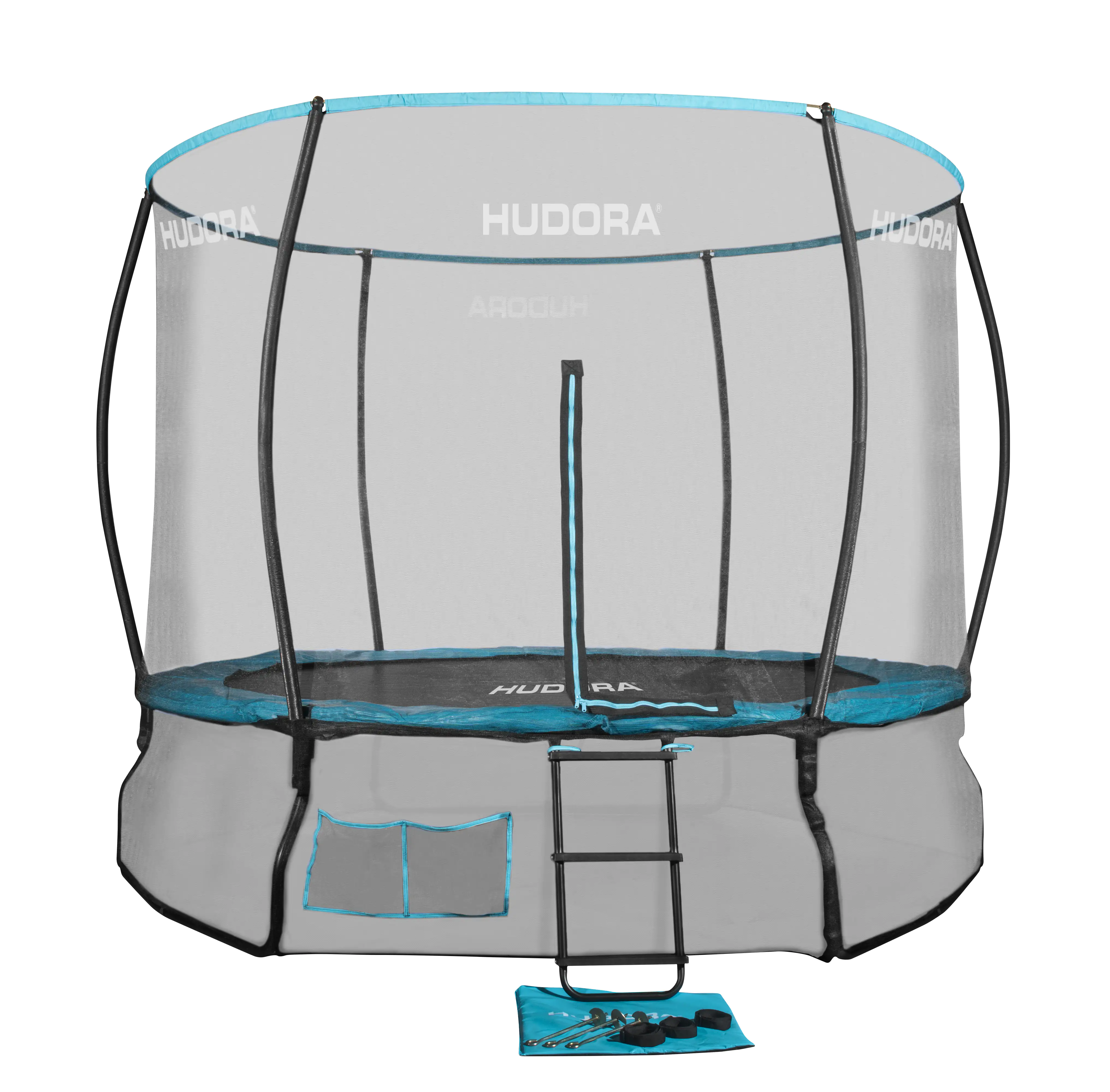 Hudora Fantastic Complete Trampolin 300 V mit Netz & Leiter Ø 300 cm