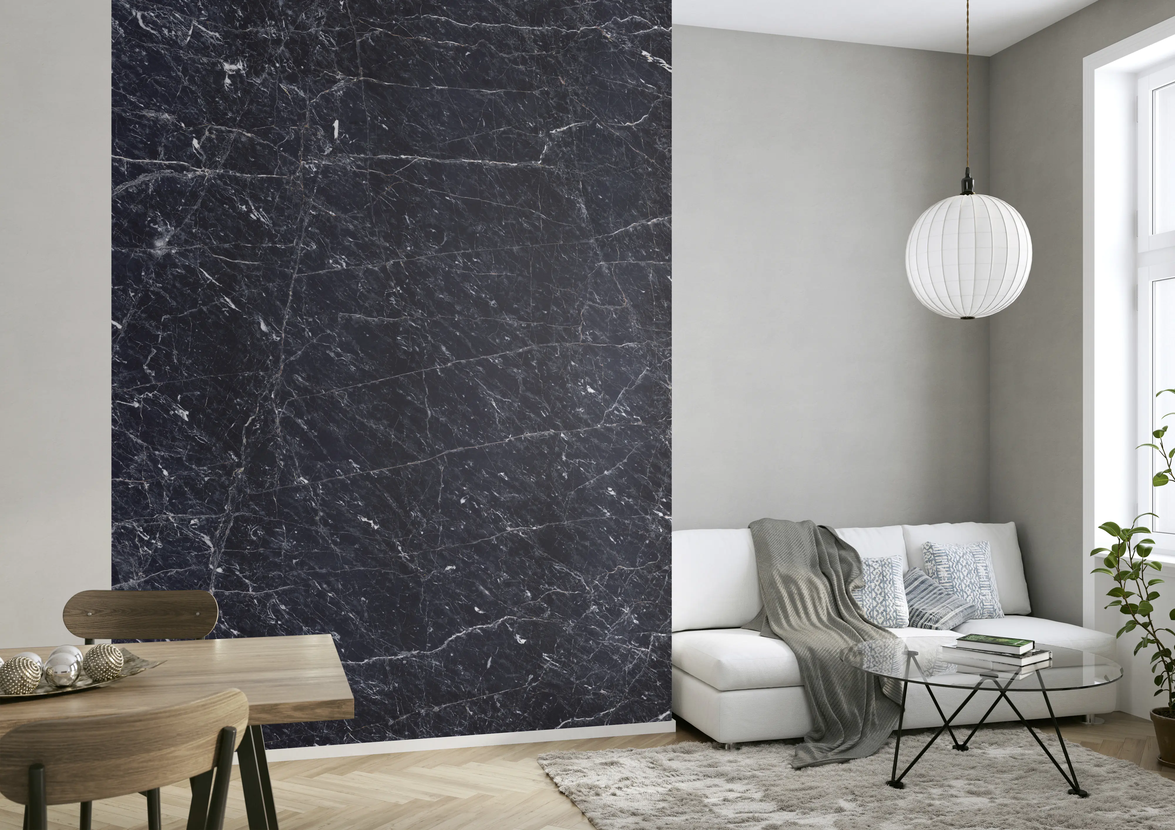 Rasch Vlies Fototapete 364323 Blau-Nachtblau Muster & Motive 2,65 m x 1,59 m