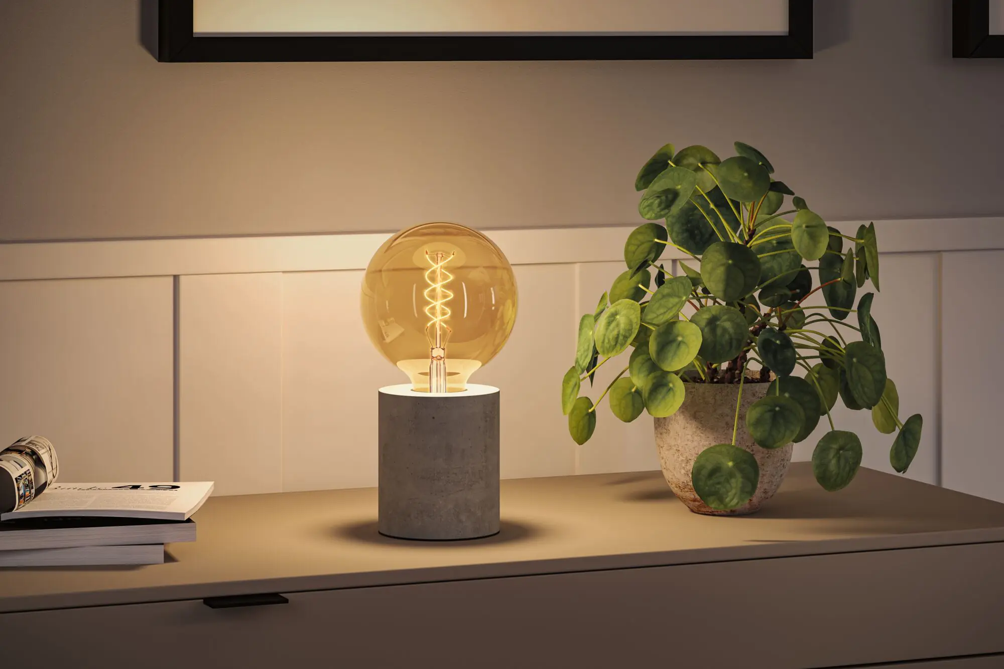 Paulmann LED Rustic Shine Leuchtmittel G125 E27 4,2 W gold