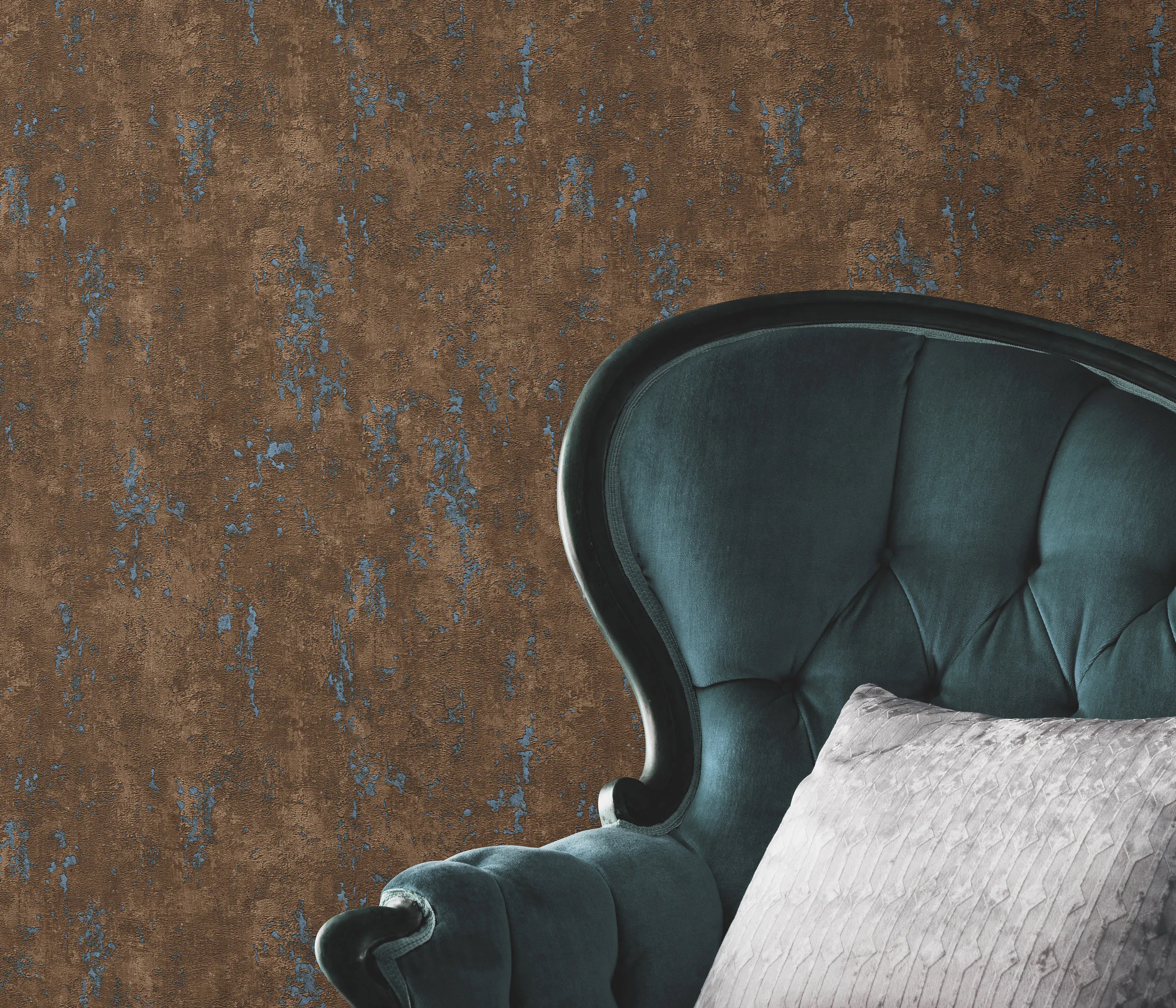 Erismann Vliestapete 10375-19 Fashion for Walls 4 stein petrol 10,05 x 0,53 m