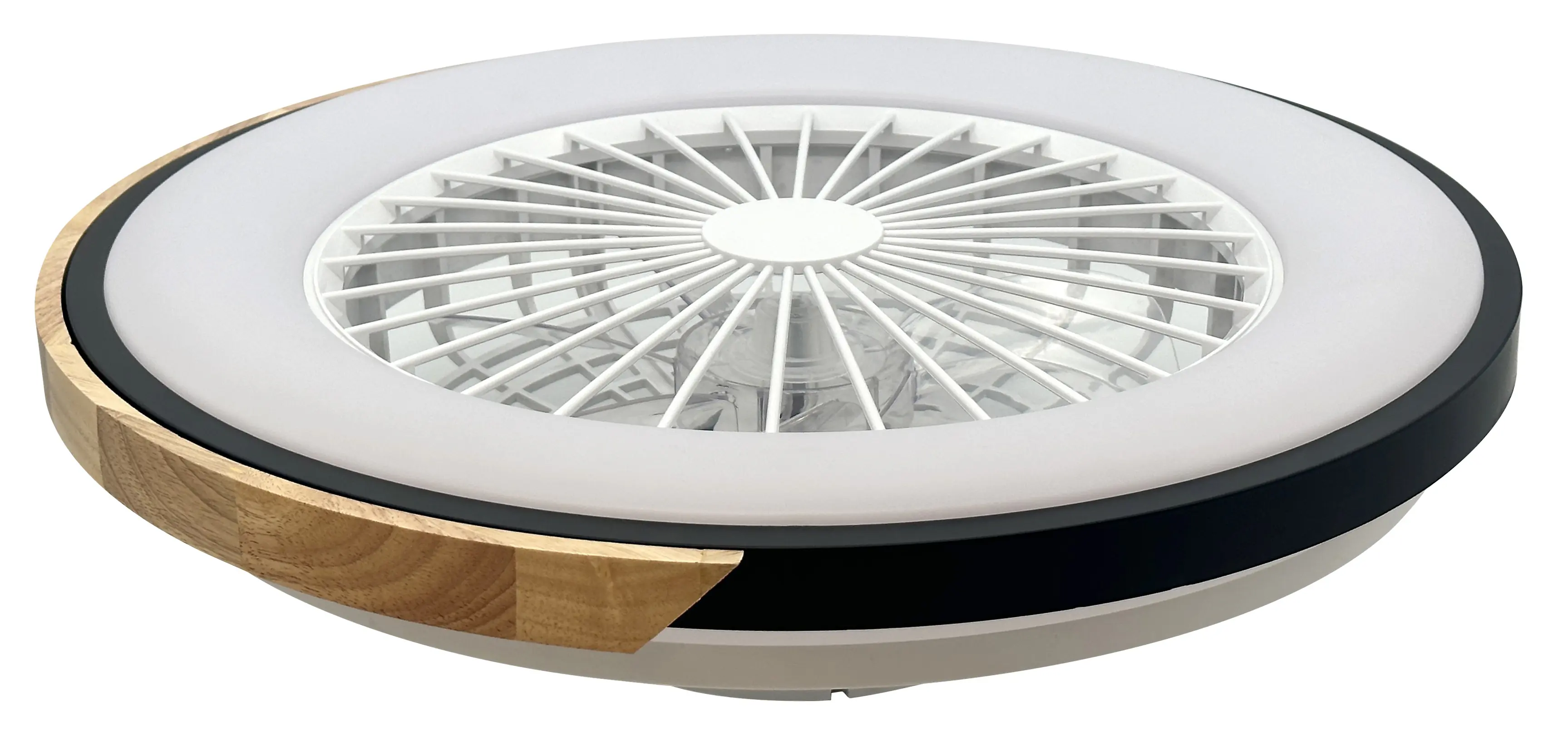 LED-Deckenventilator Fabian 48W warmweiß-kaltweiß