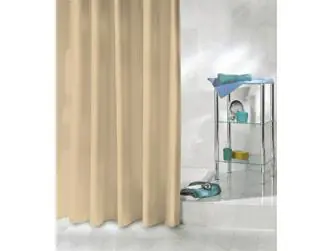 Kleine Wolke Duschvorhang Kito natur 180 x 200 cm