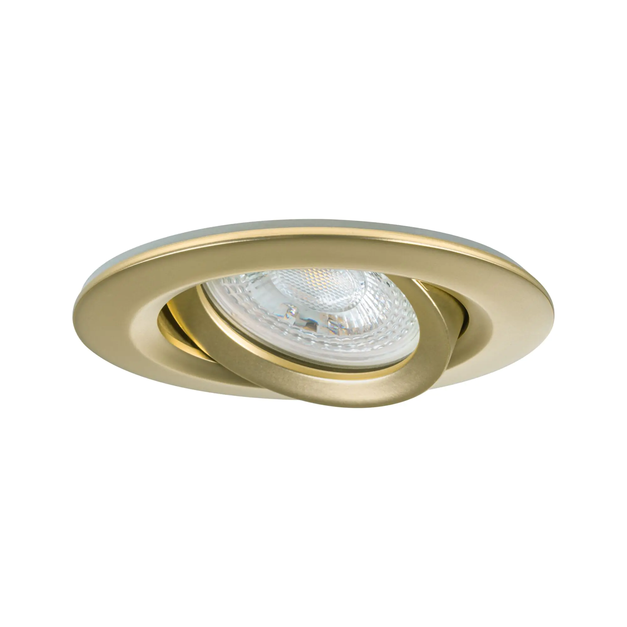 Paulmann LED-Einbauleuchten Set Nova 3x 6W schwenkbar gold matt