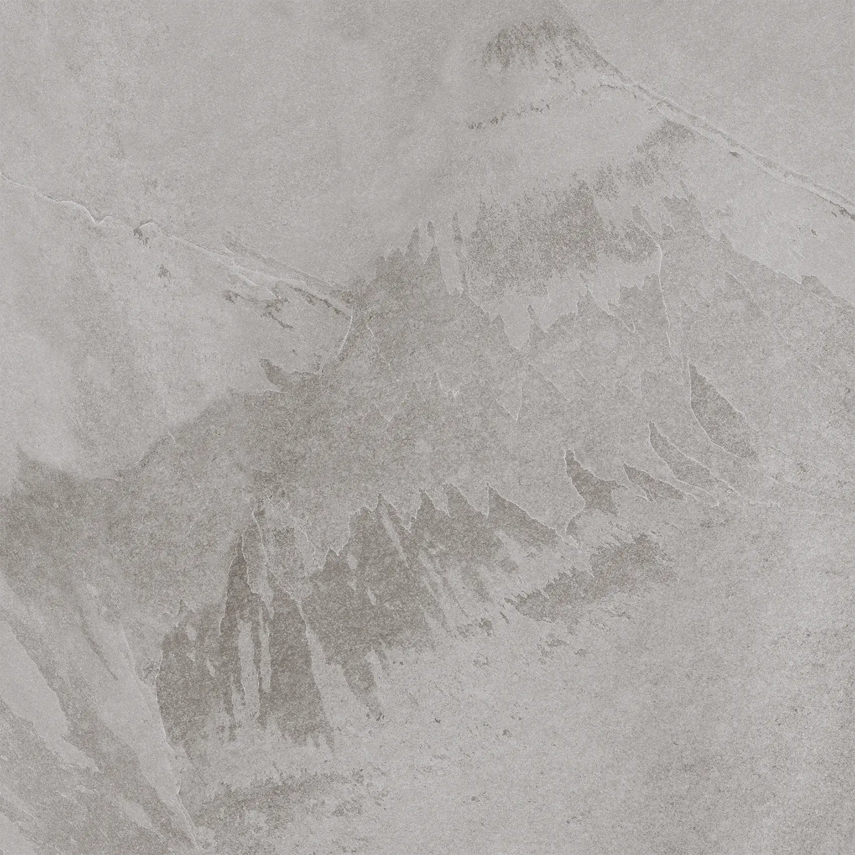 Bodenfliese Feinsteinzeug Rhone 60 x 60 cm hellgrau