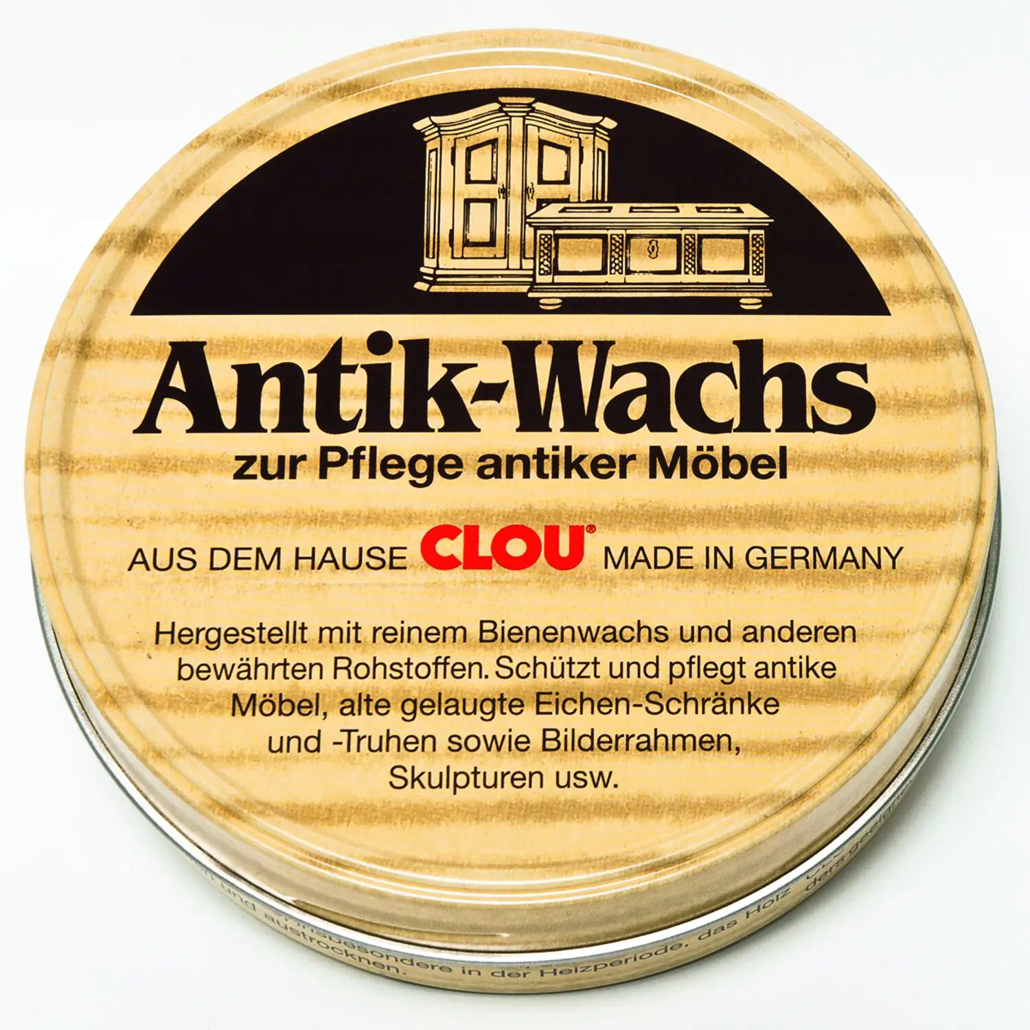 Clou Antik Wachs fest natur 200 ml Clou Antik Wachs fest natur 200 ml