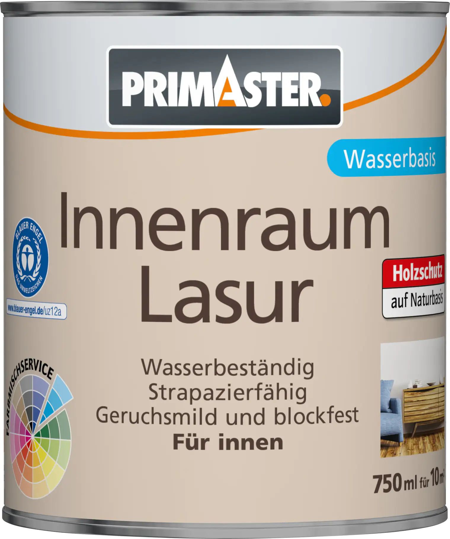 Primaster Innenraumlasur 750 ml farblos Primaster Innenraumlasur 750 ml farblos