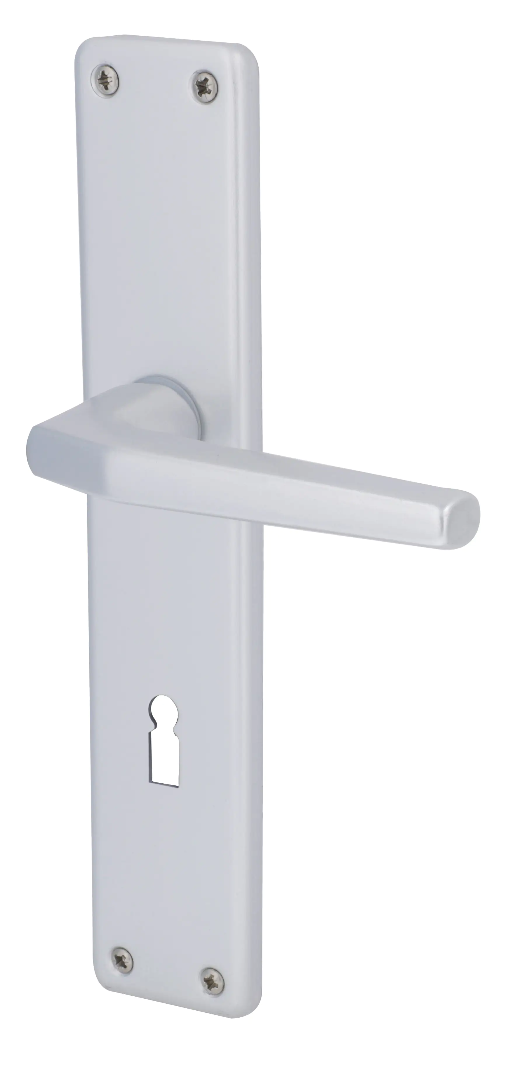 Alpertec BB-Langschildgarnitur Tanja Aluminium F1 silber eckig Alpertec BB-Langschildgarnitur Tanja Aluminium F1 silber eckig