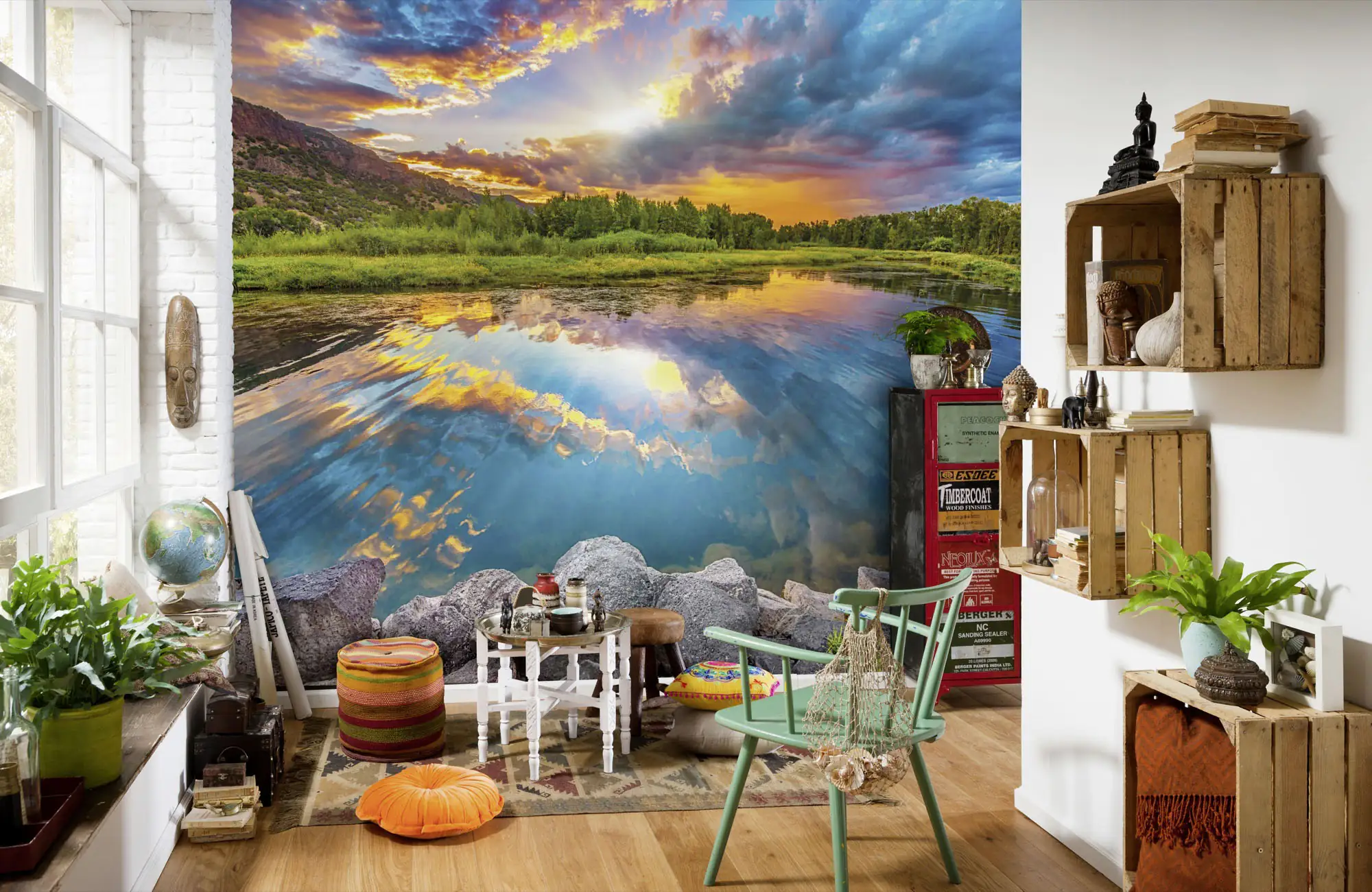 Komar Vlies Fototapete Daybreak 368 x 248 cm 