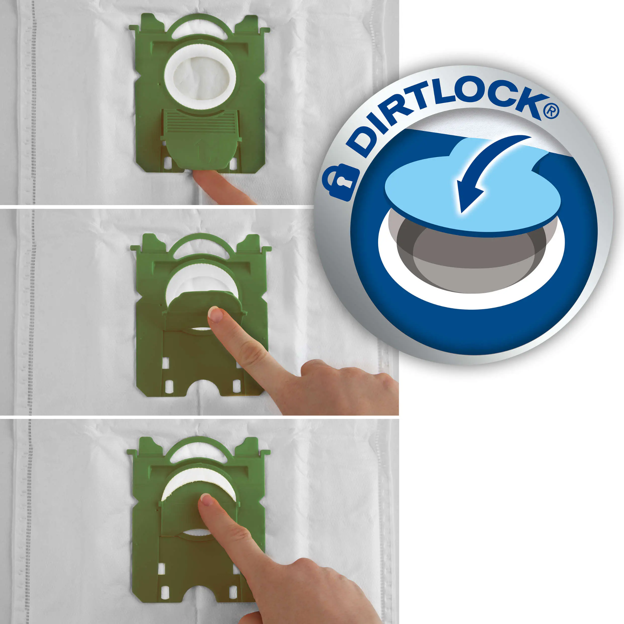 Swirl Z 113 EcoPor Staubsaugerbeutel 4 Staubbeutel + 1 Filter