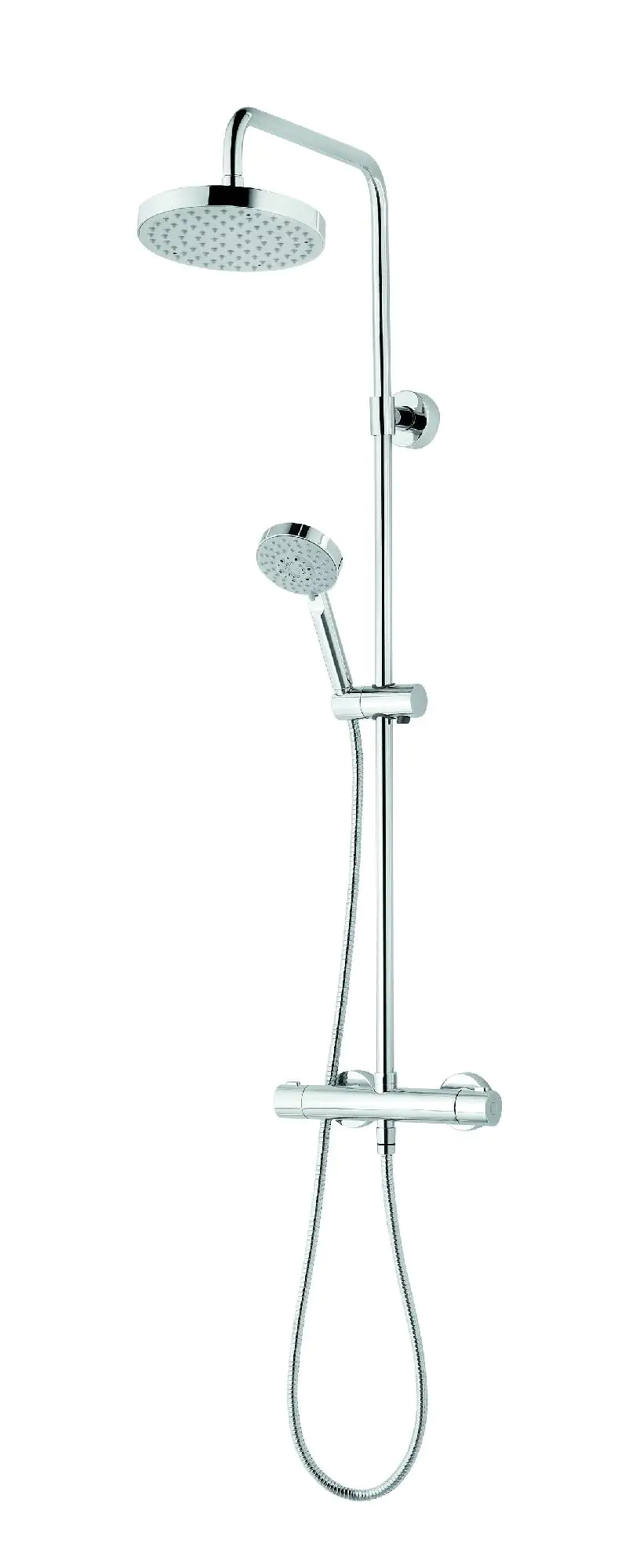 Schulte Duschsystem Rain II Modern rund