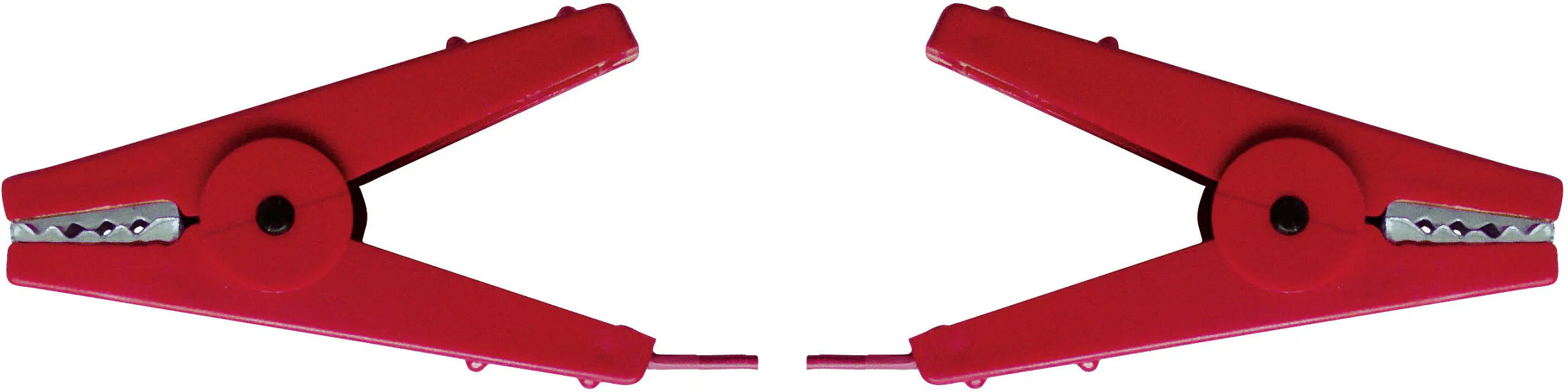 Kerbl Zaunverbindungskabel mit 2 Krokodilklemme rot,  60cm