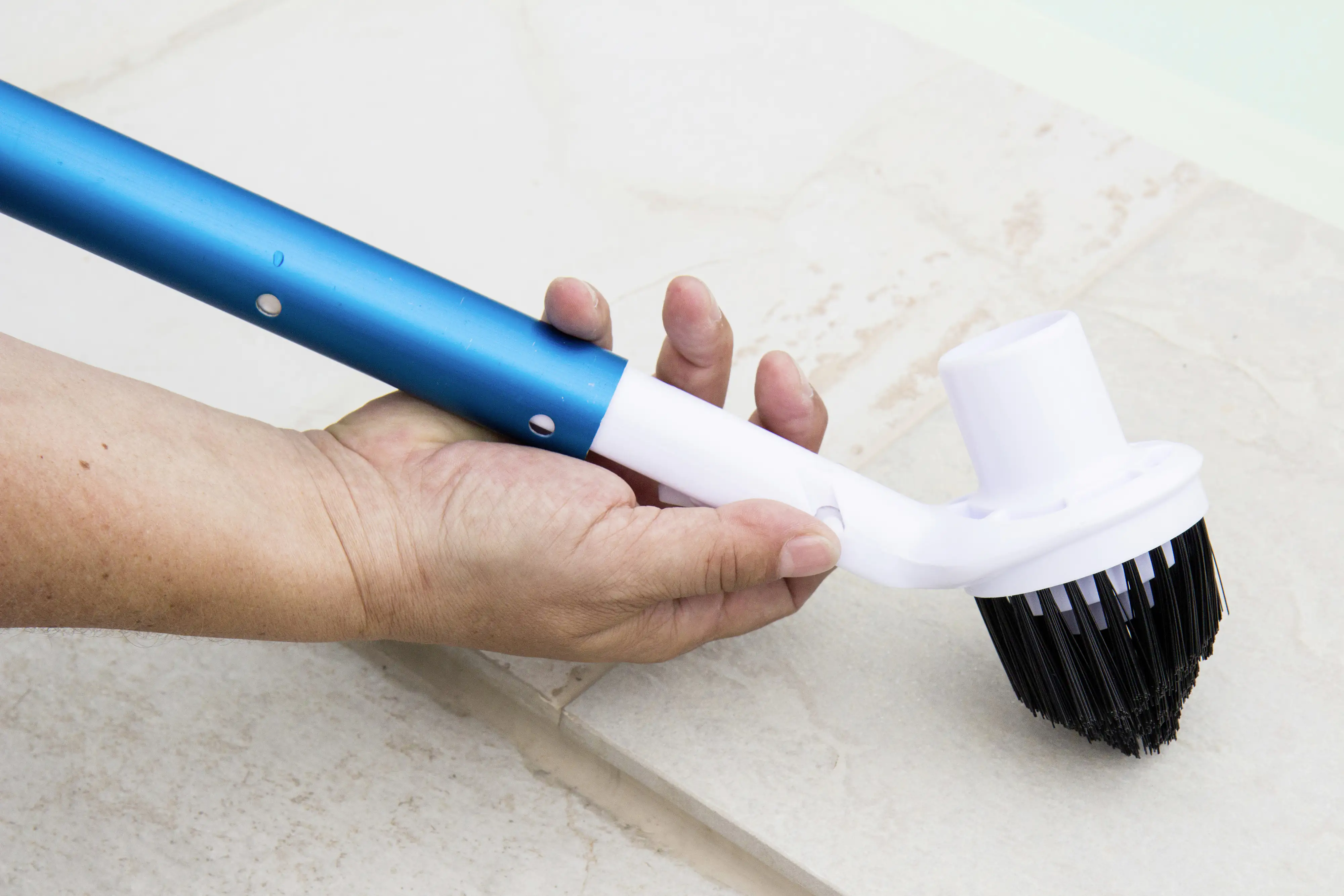 Steinbach Eck- und Randbürste mit Schlauchanschluß