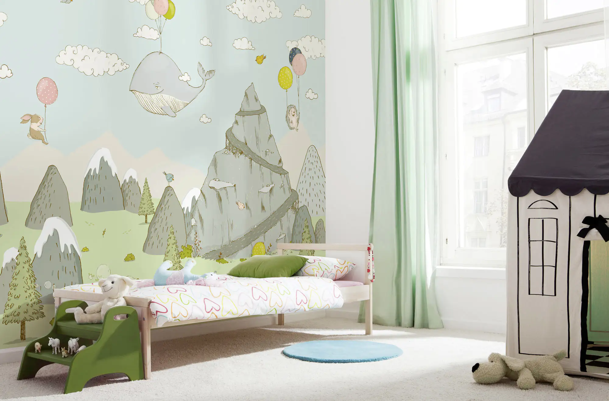 Komar Vlies Fototapete Mountain Traveler 400 x 280 cm 